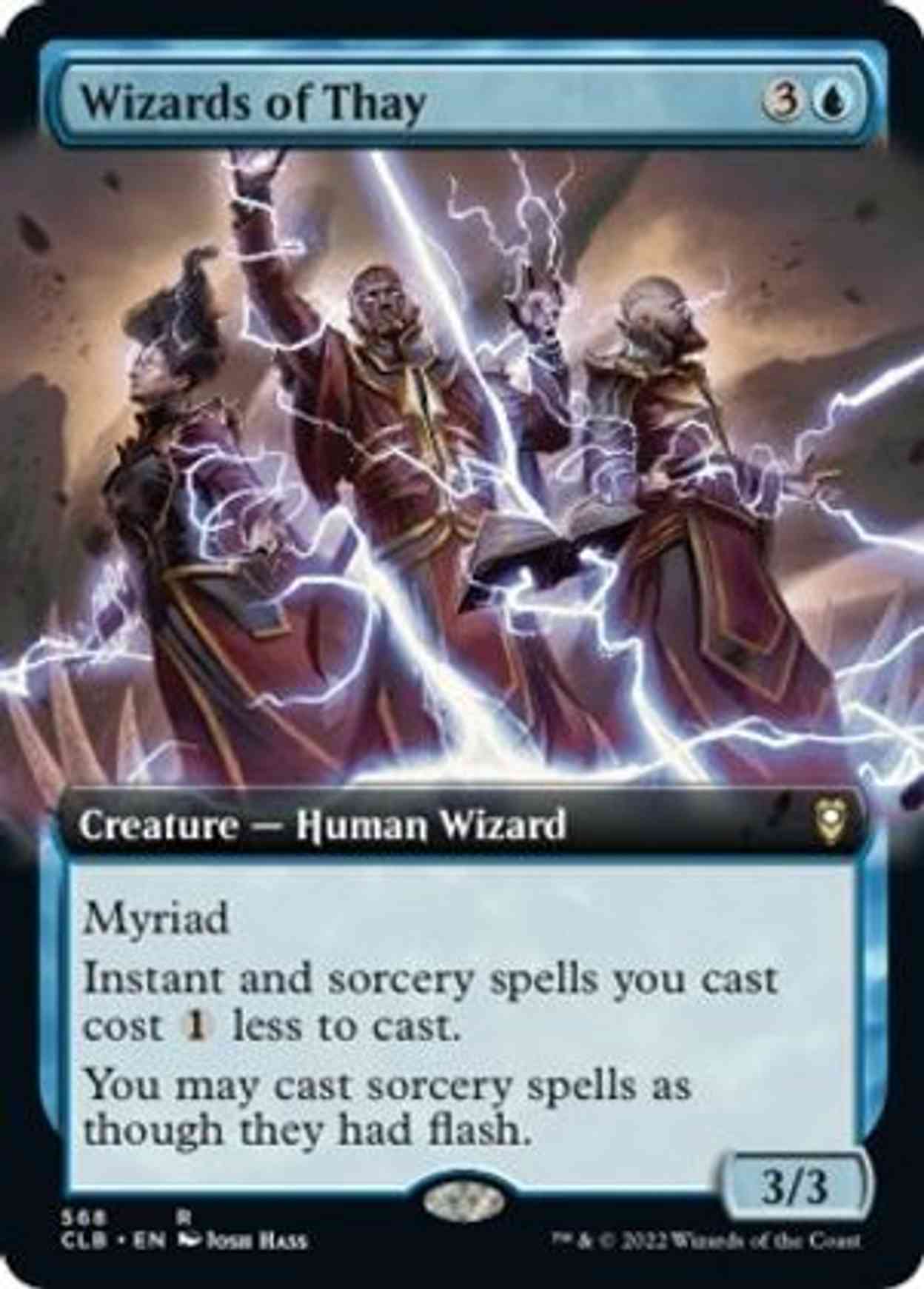 Wizards of Thay (Extended Art) magic card front