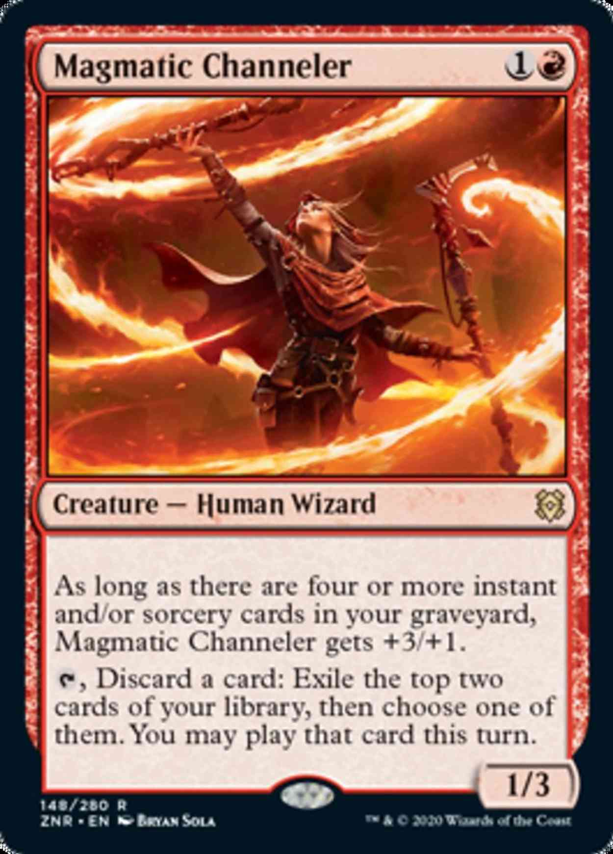 Magmatic Channeler magic card front