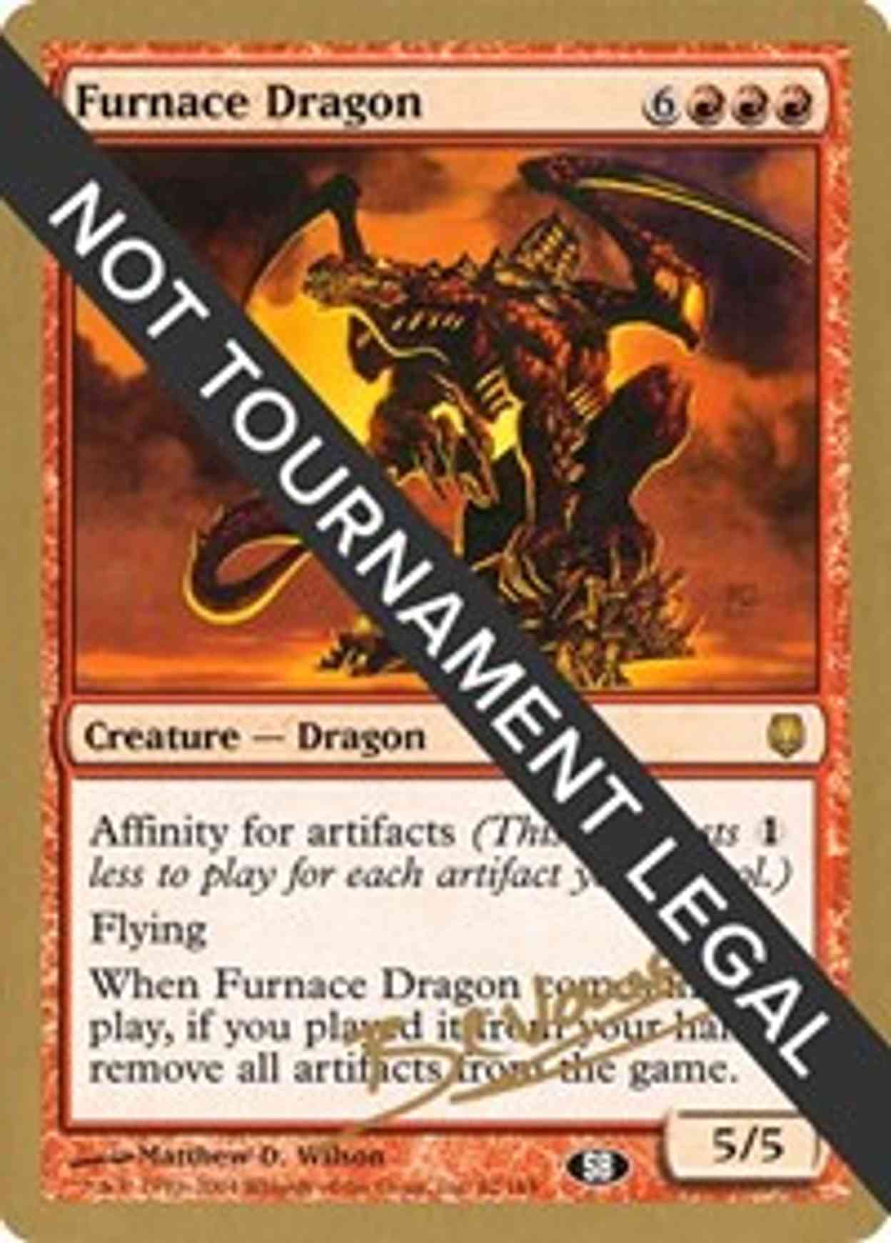 Furnace Dragon - 2004 Manuel Bevand (DST) (SB) magic card front
