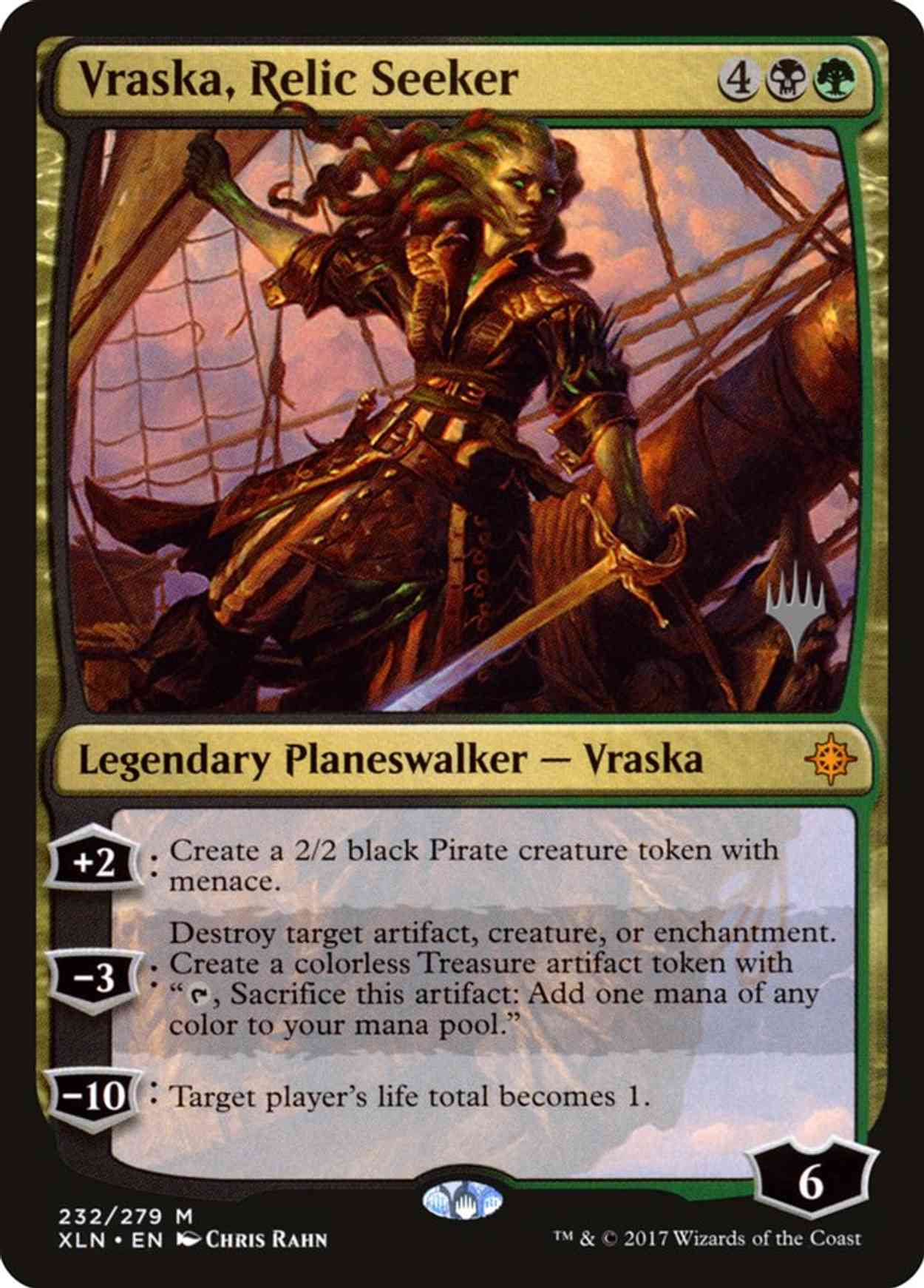 Vraska, Relic Seeker magic card front