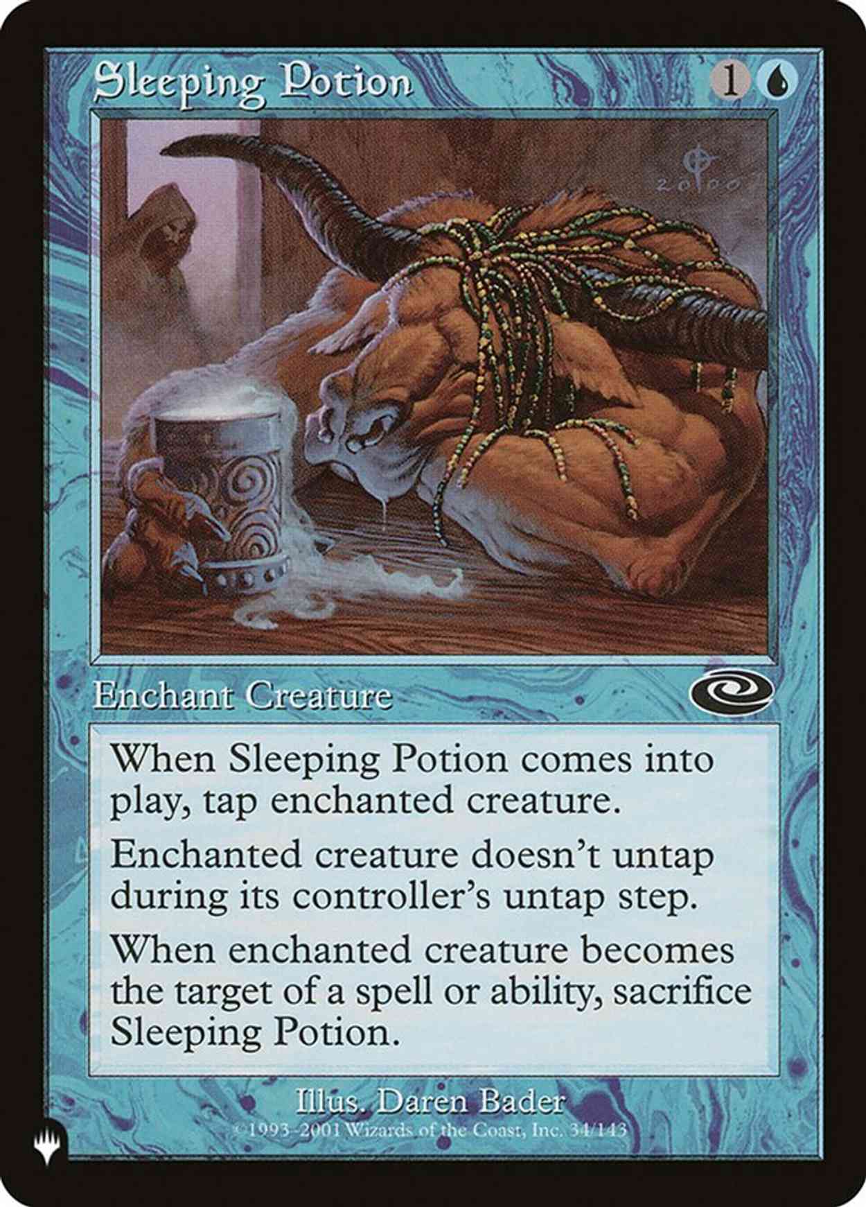 Sleeping Potion magic card front