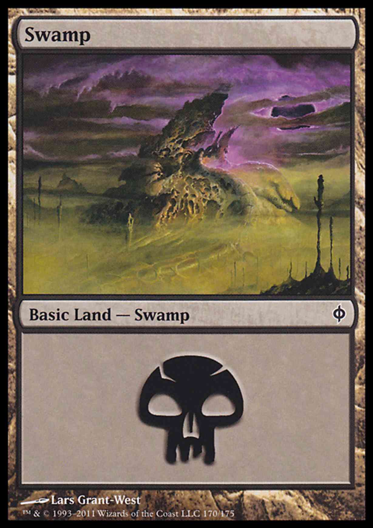 Swamp (170)  magic card front