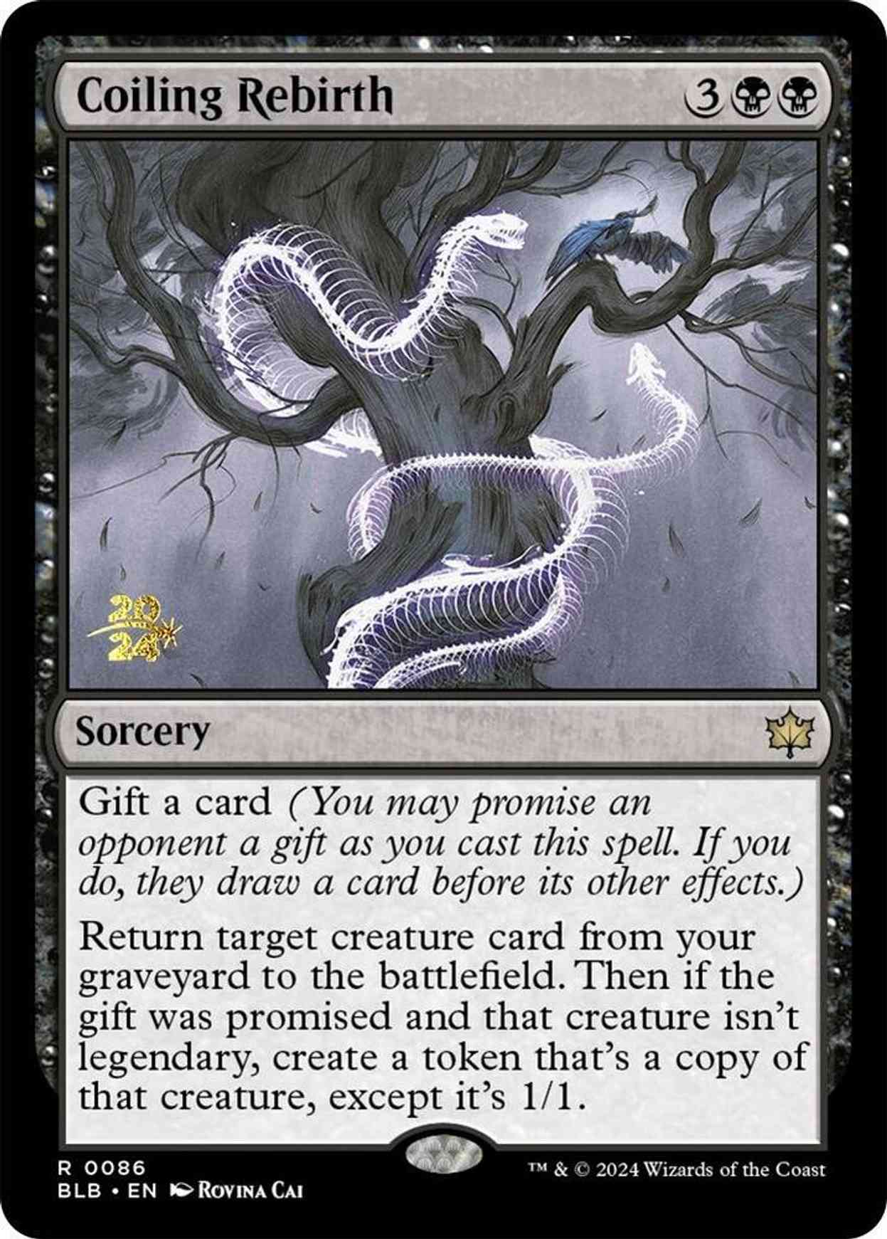 Coiling Rebirth magic card front