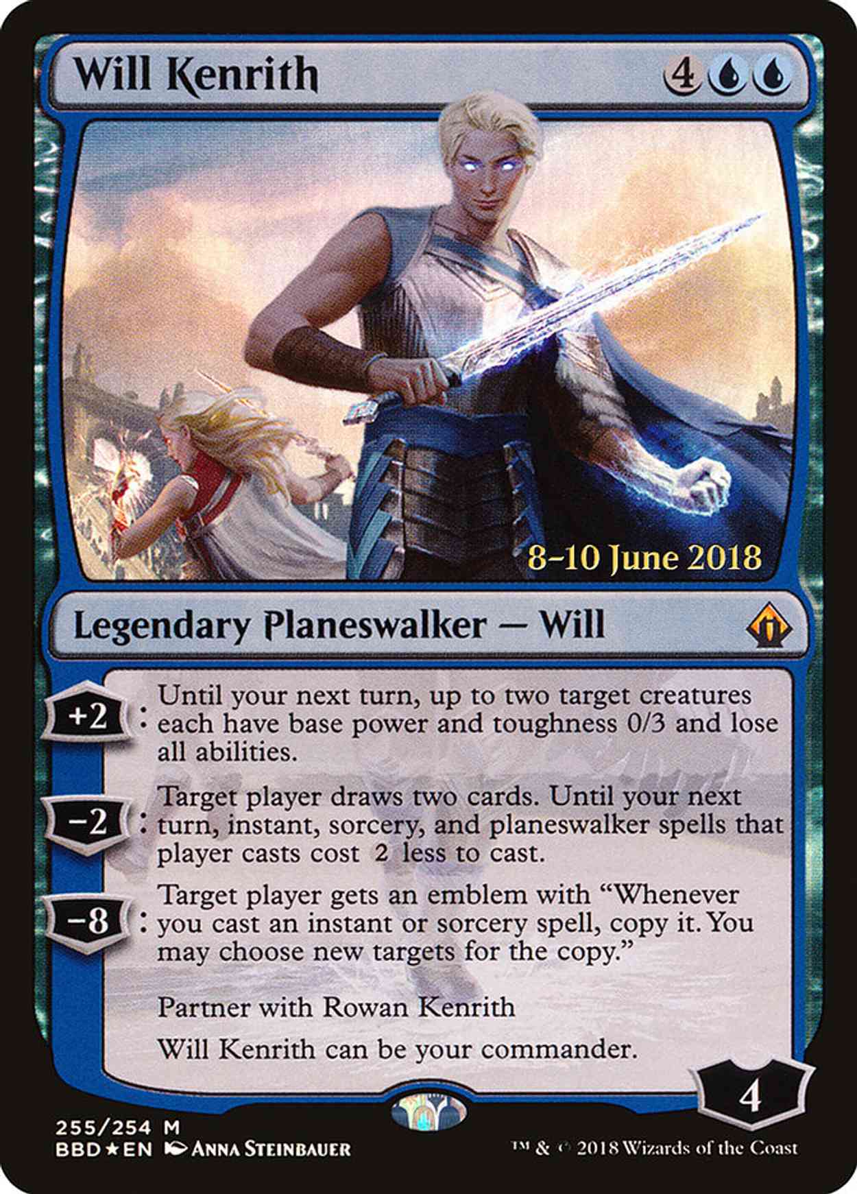 Will Kenrith magic card front