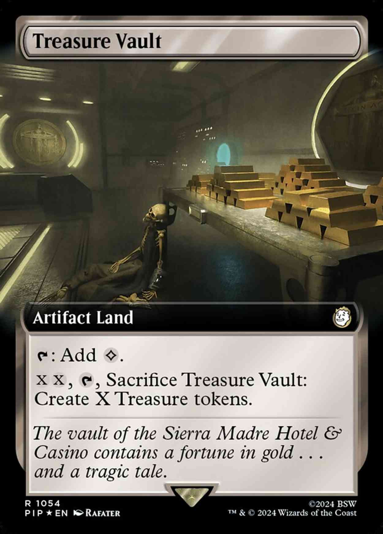 Treasure Vault (Extended Art) (Surge Foil) magic card front
