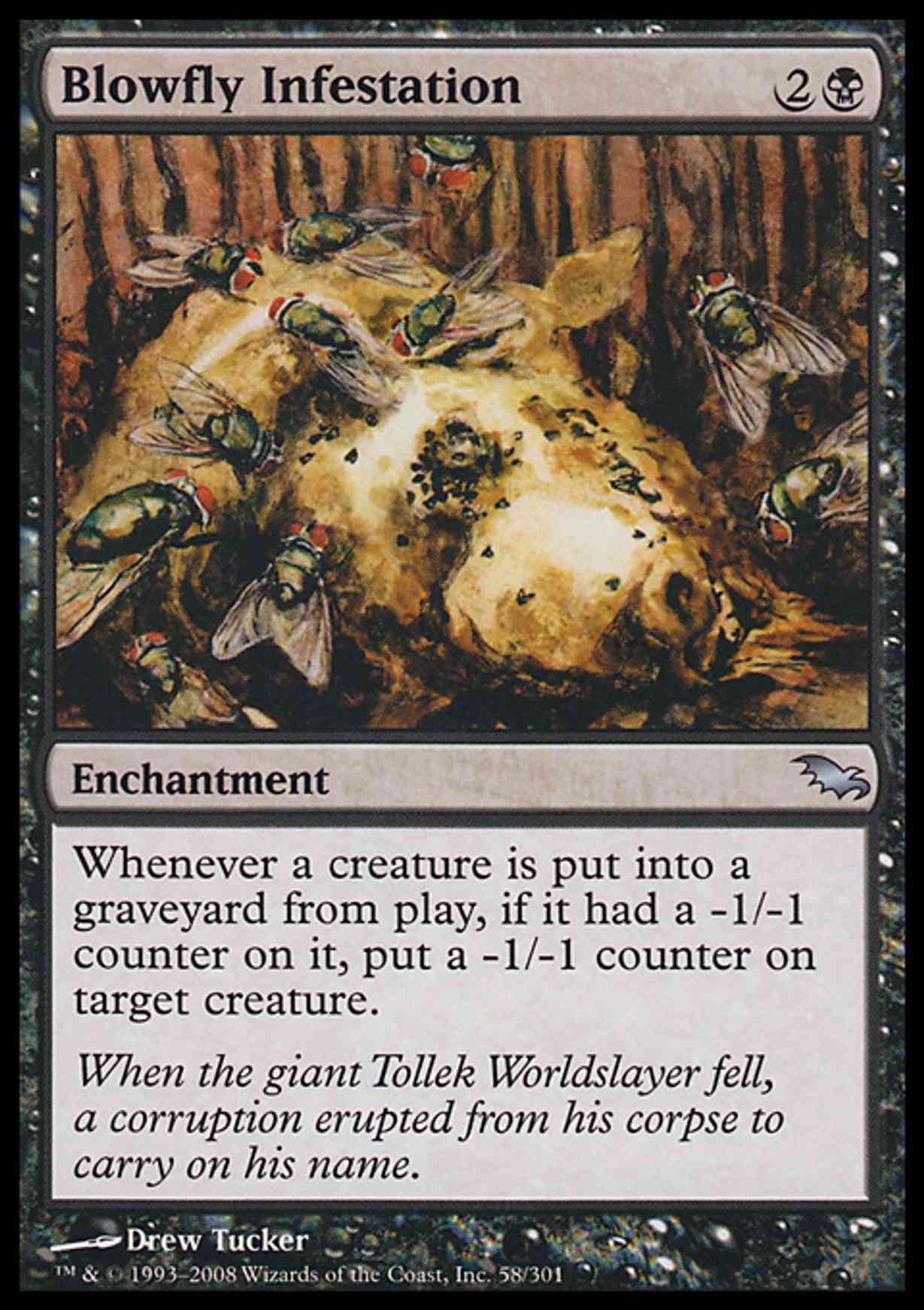 Blowfly Infestation magic card front
