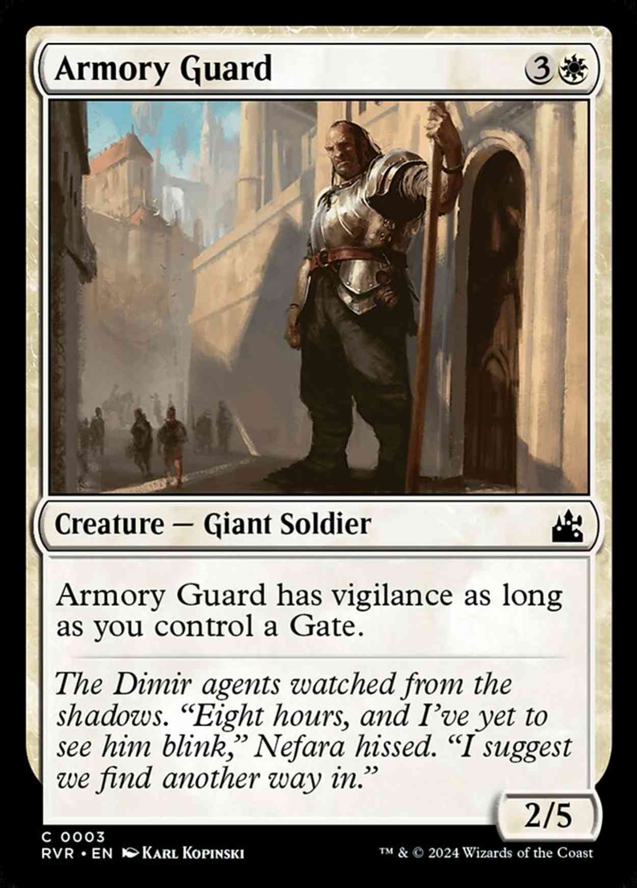 Armory Guard magic card front