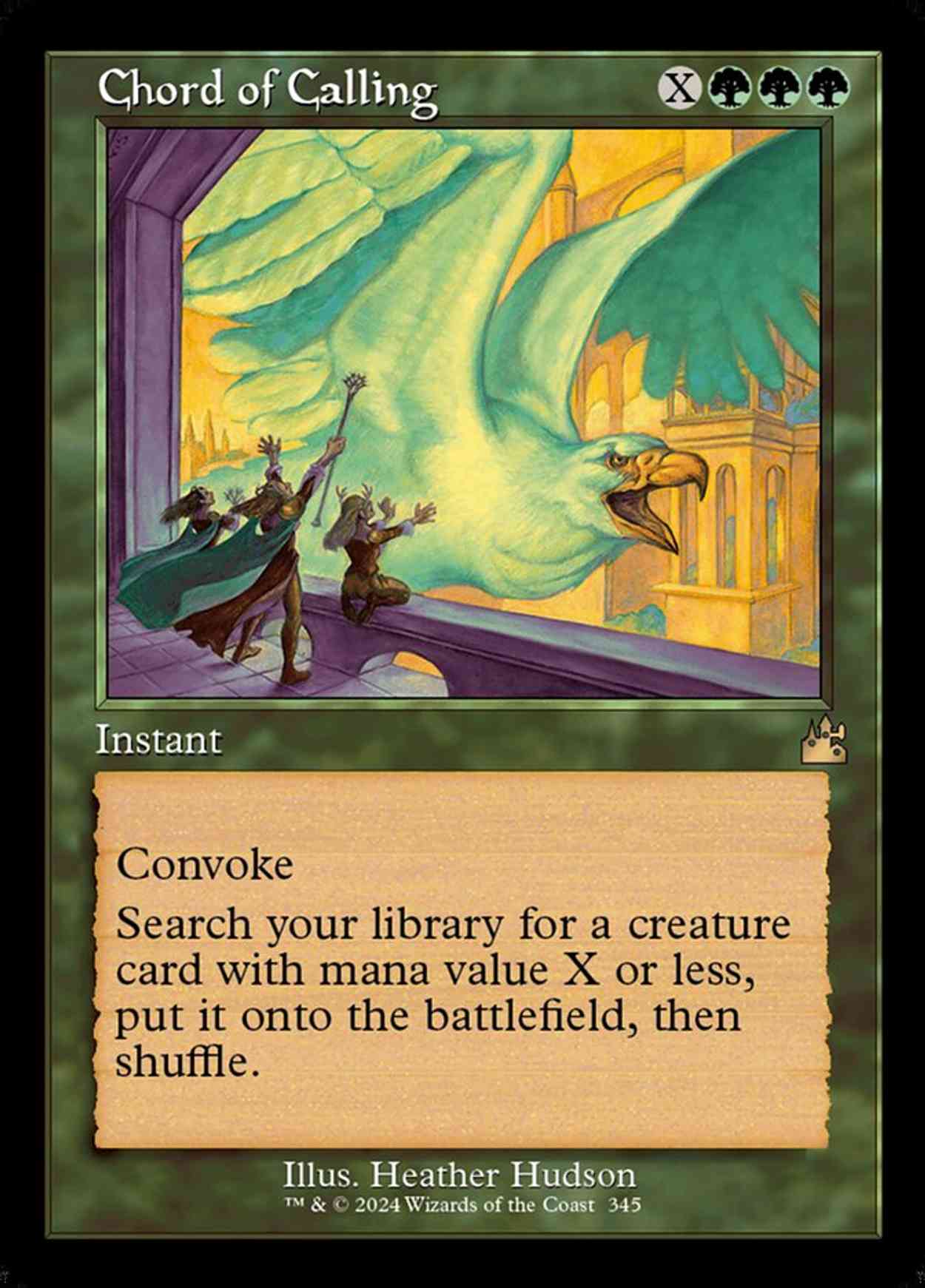 Chord of Calling (Retro Frame) magic card front