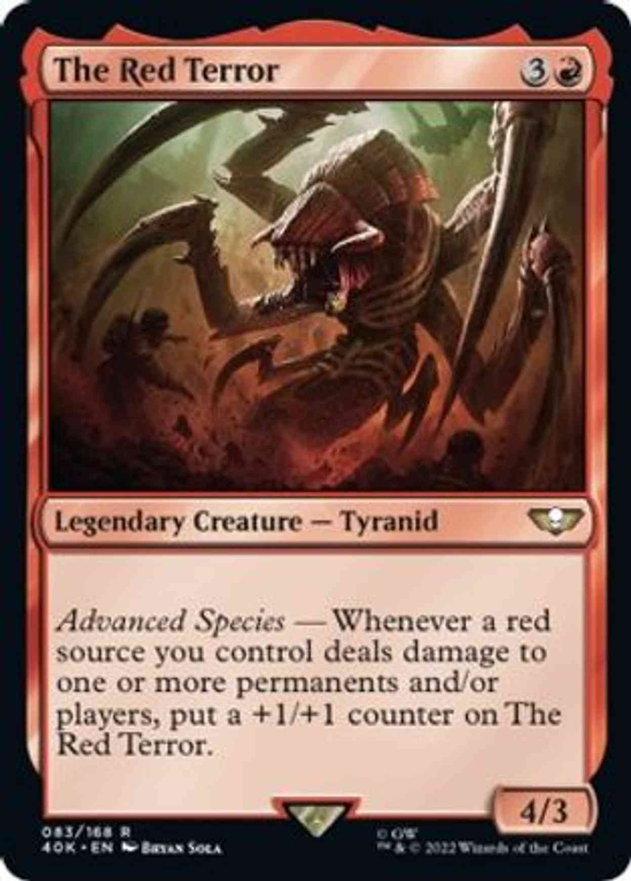 The Red Terror (Surge Foil) magic card front