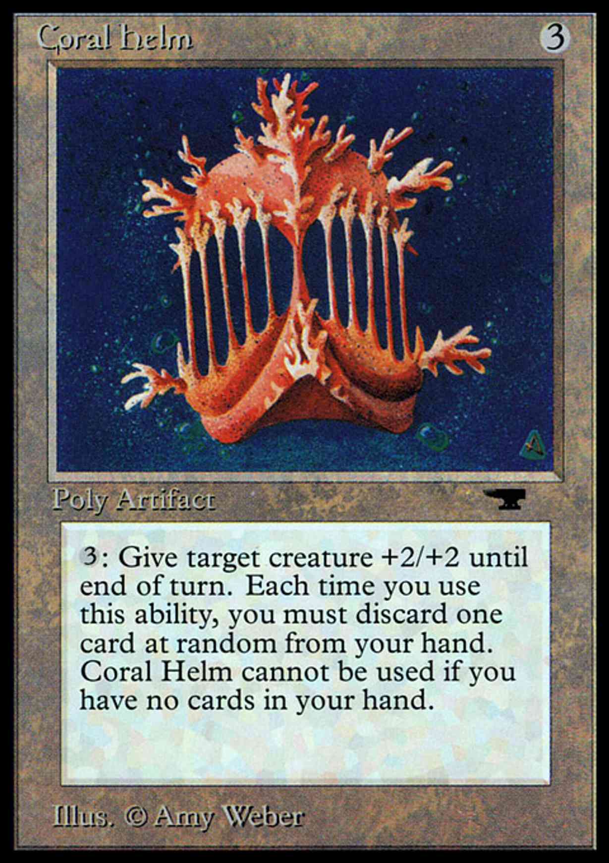 Coral Helm magic card front