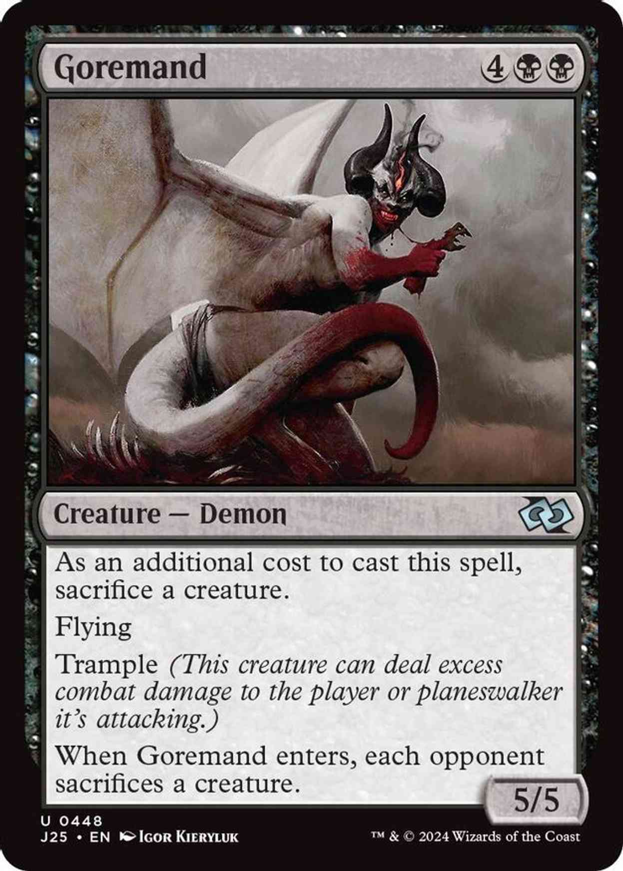 Goremand magic card front