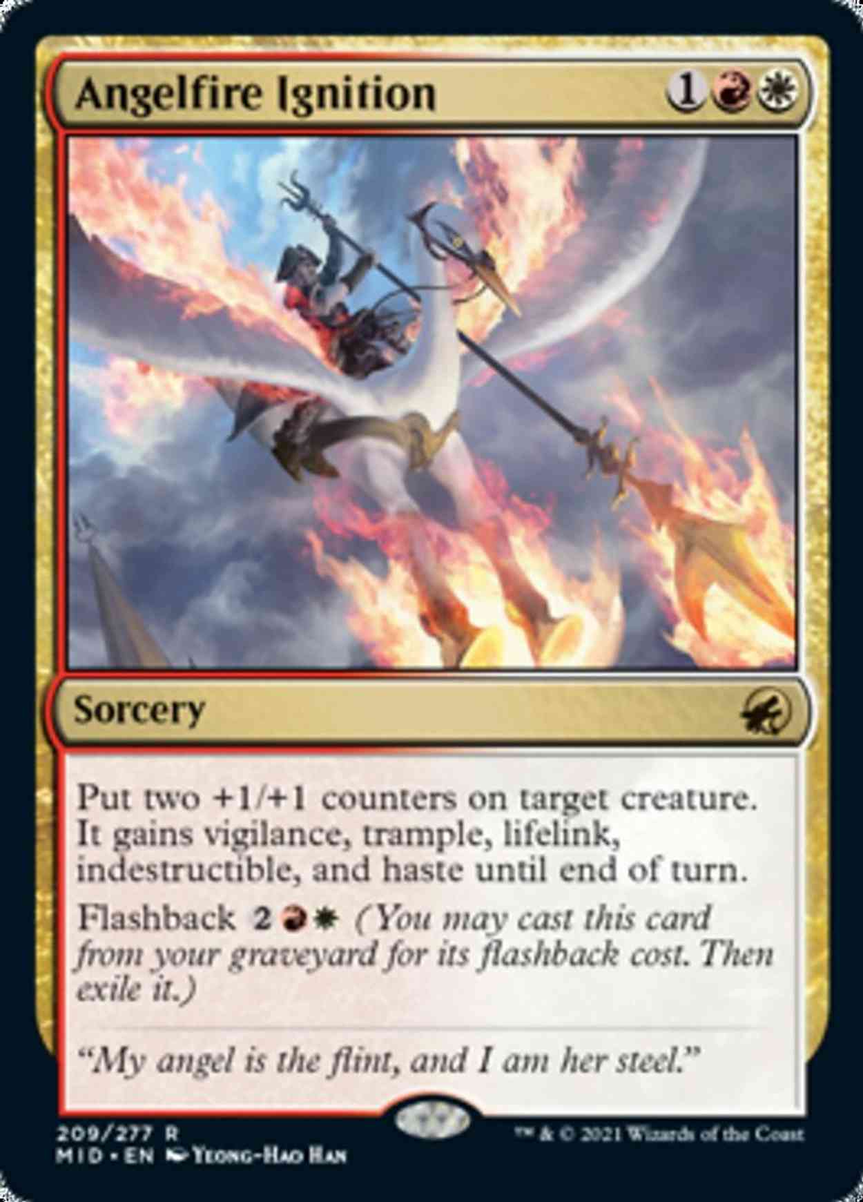 Angelfire Ignition magic card front