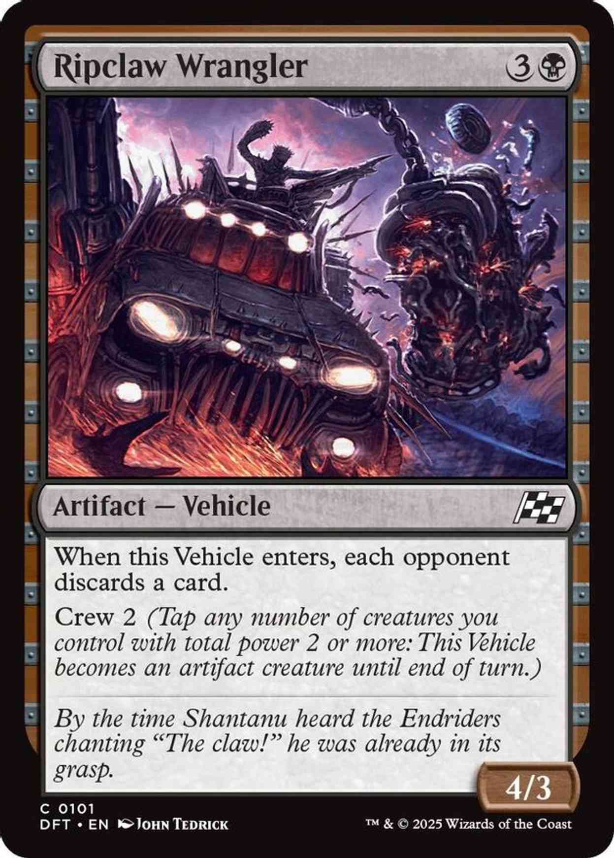 Ripclaw Wrangler magic card front