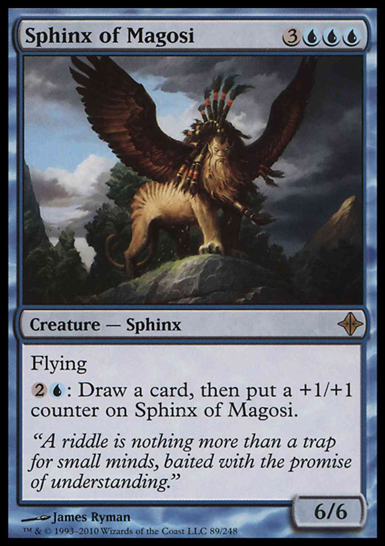 Sphinx of Magosi magic card front