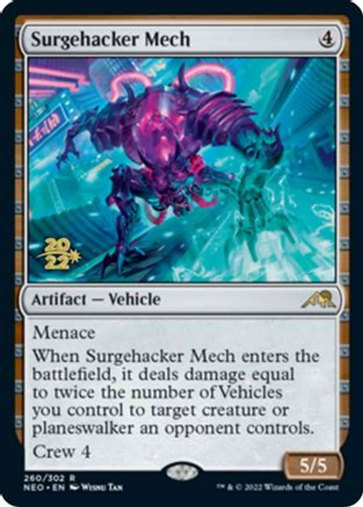 Surgehacker Mech magic card front