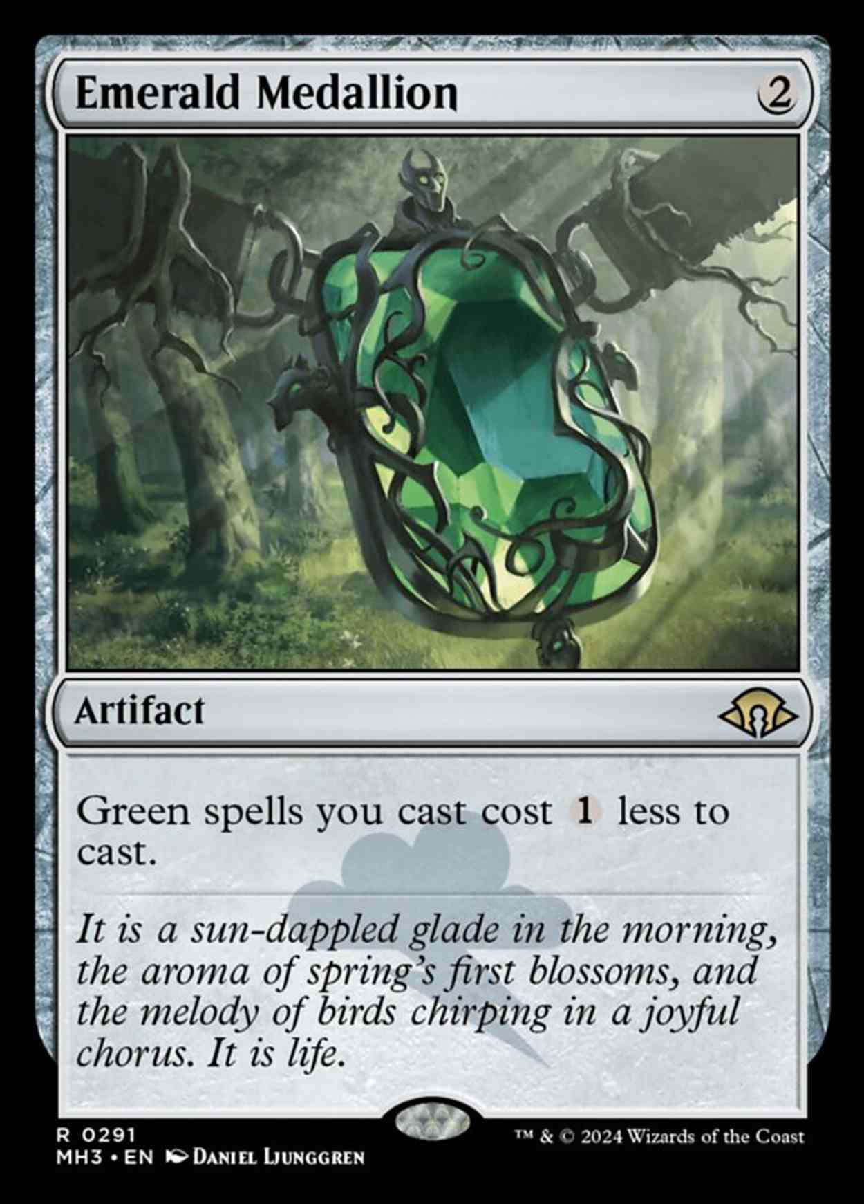 Emerald Medallion magic card front