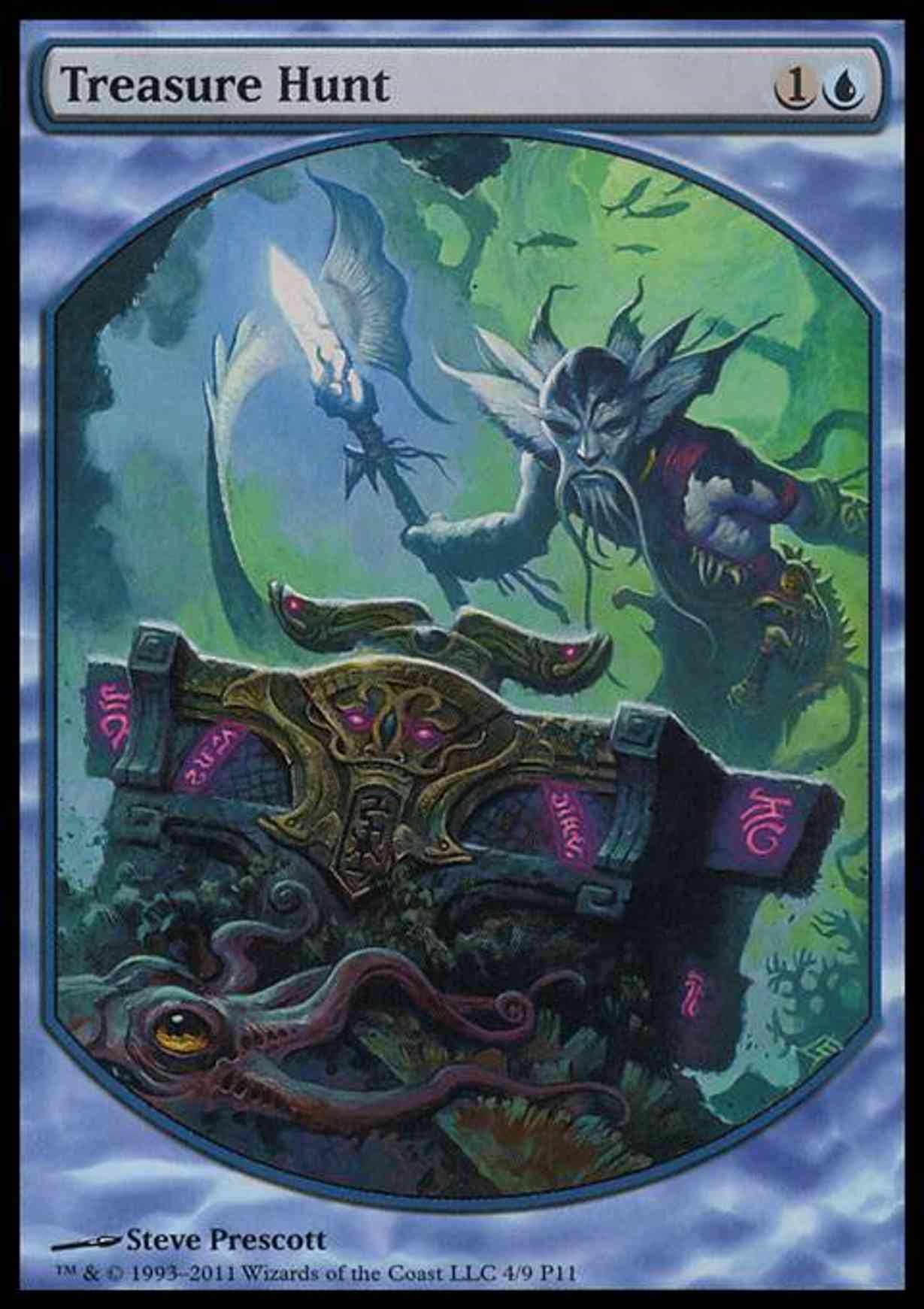 Treasure Hunt magic card front