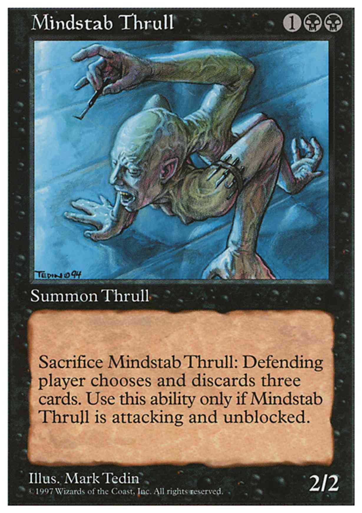 Mindstab Thrull magic card front