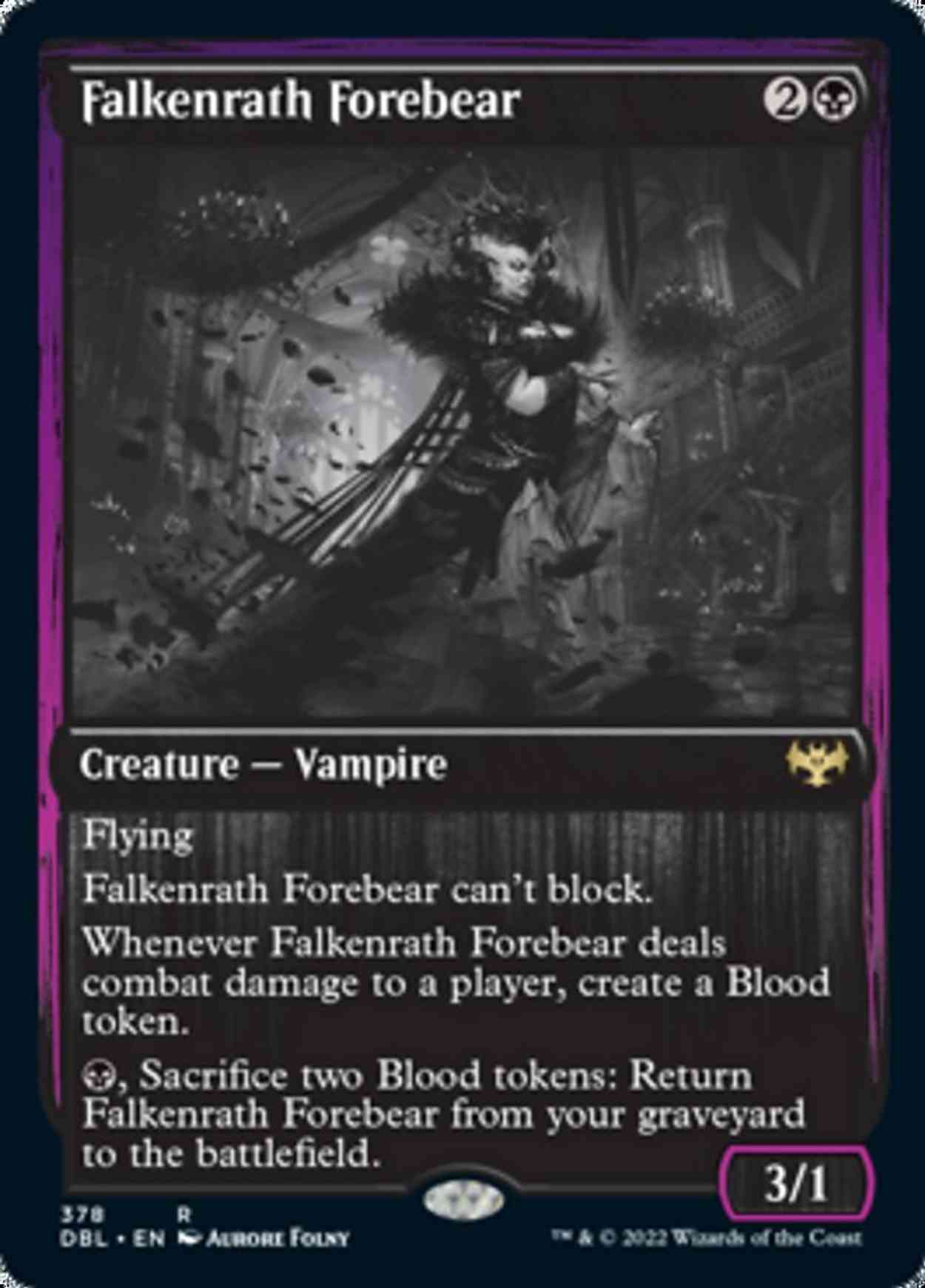 Falkenrath Forebear magic card front