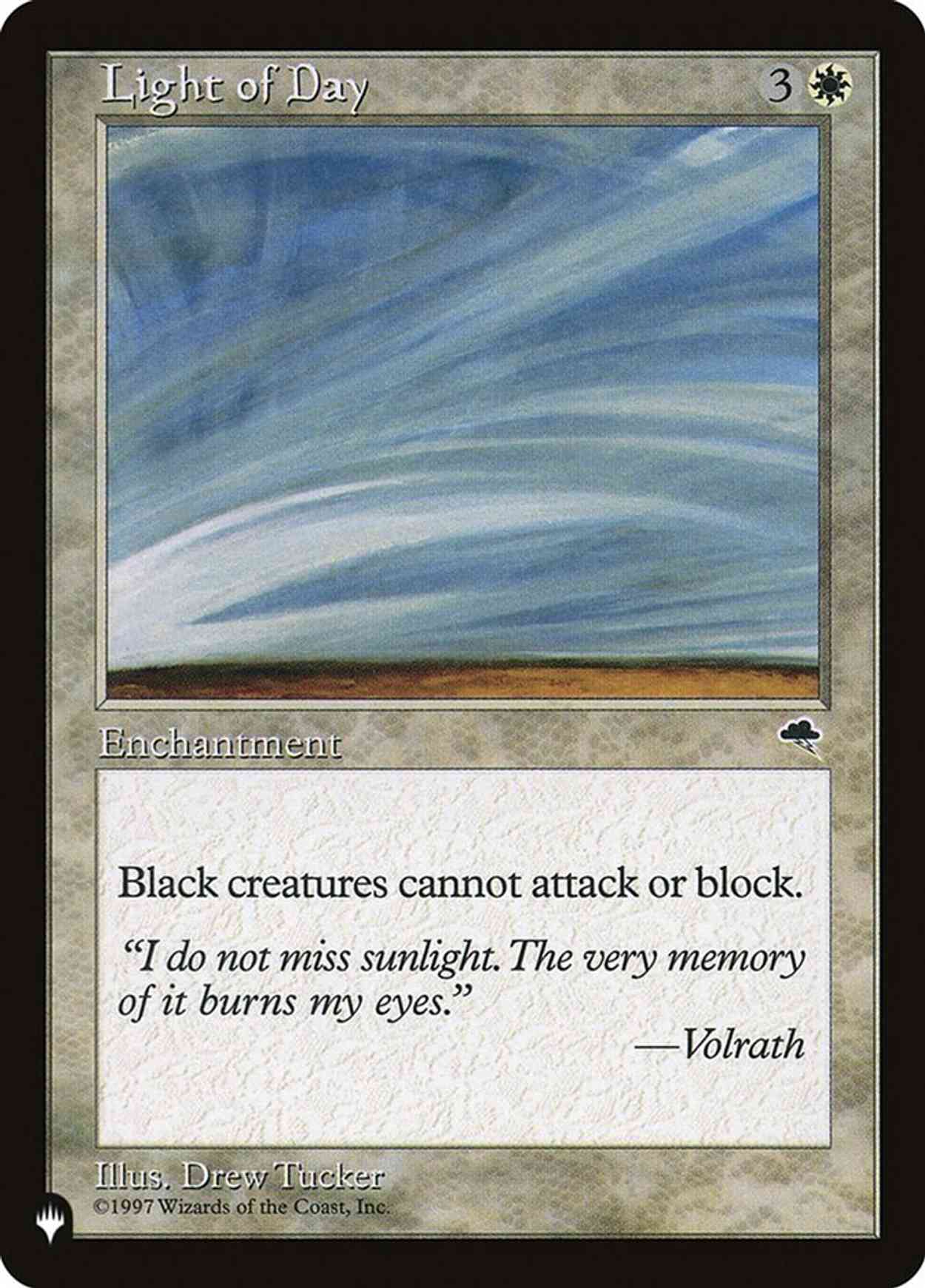 Light of Day magic card front