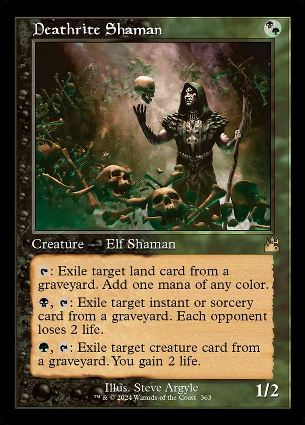 Deathrite Shaman (Retro Frame) magic card front