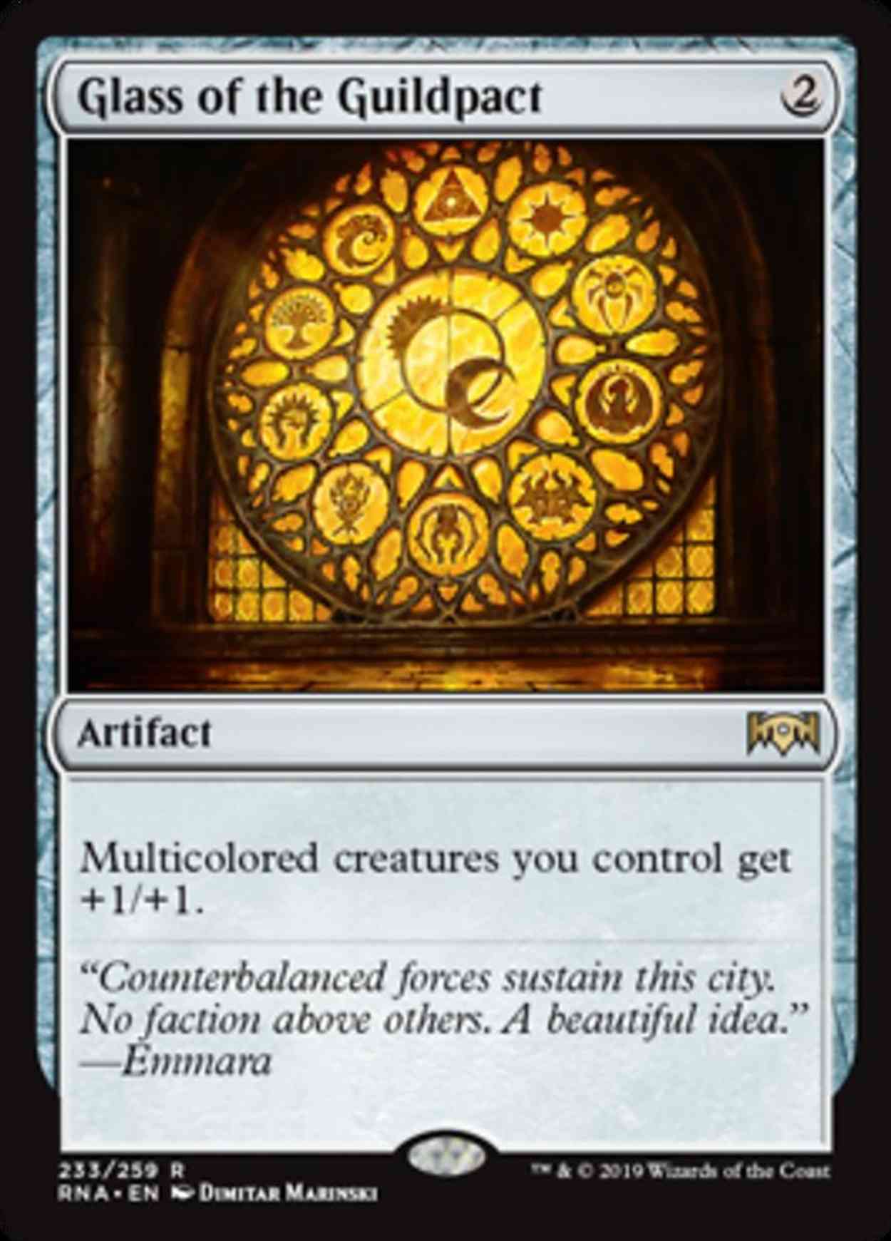 Glass of the Guildpact magic card front