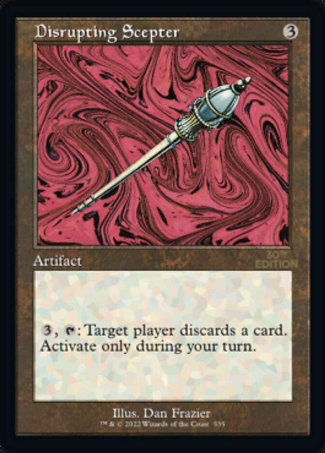 Disrupting Scepter (Retro Frame) magic card front