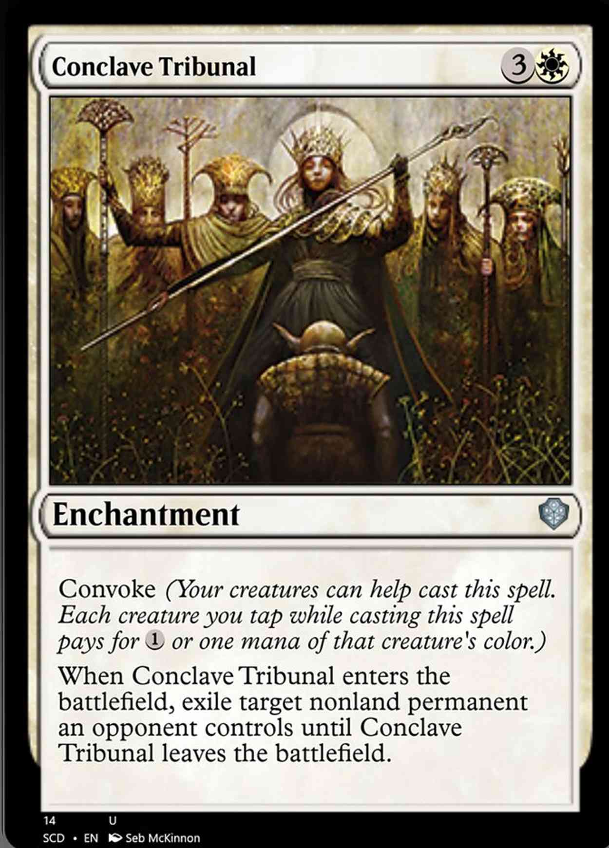 Conclave Tribunal magic card front