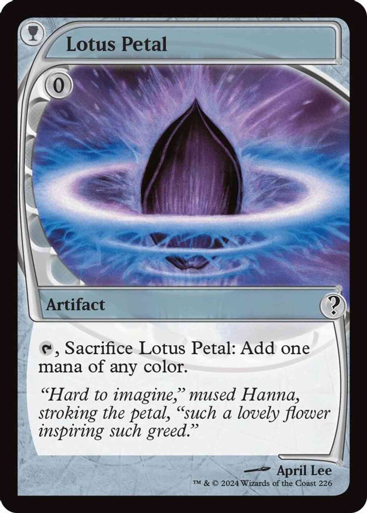 Lotus Petal (Future Sight) magic card front