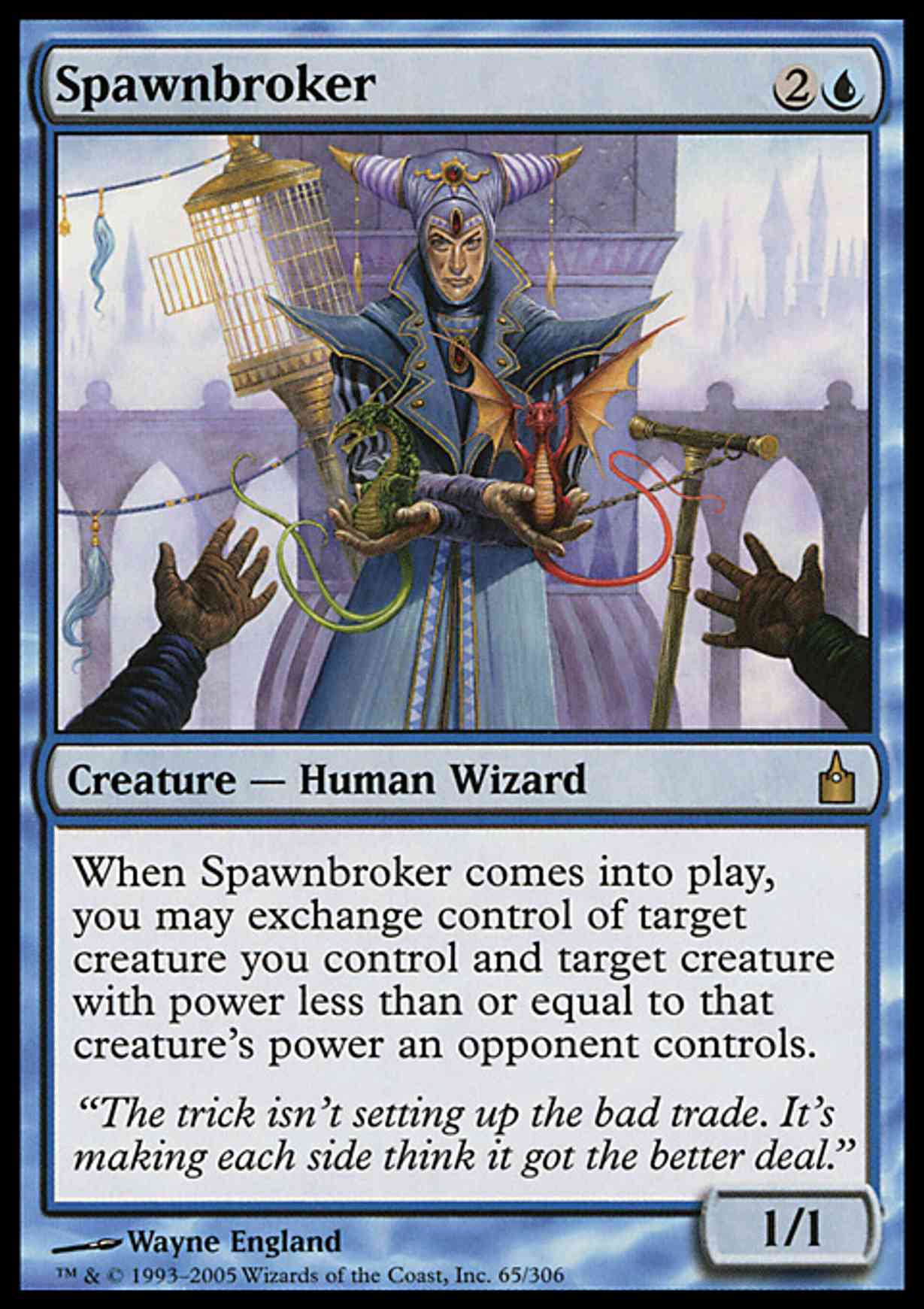 Spawnbroker magic card front