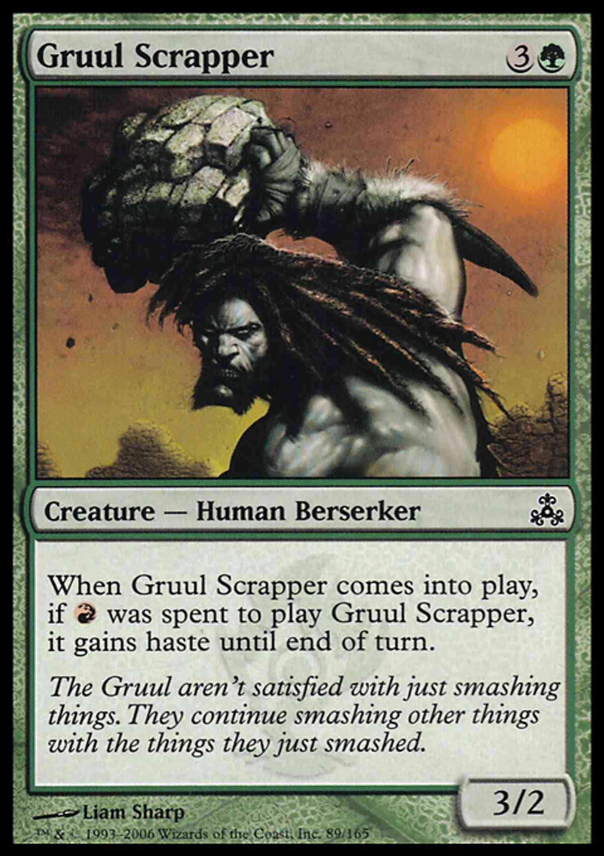 Gruul Scrapper magic card front