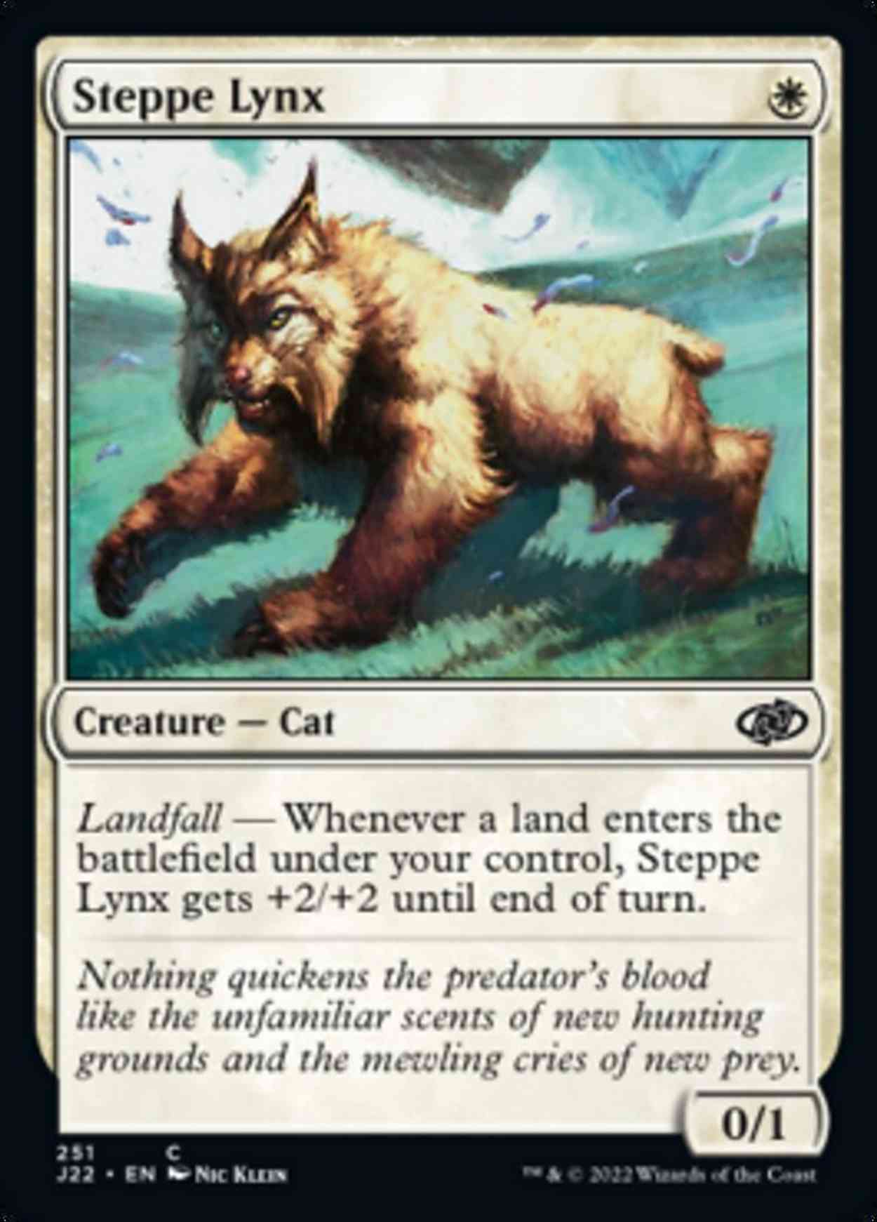 Steppe Lynx magic card front