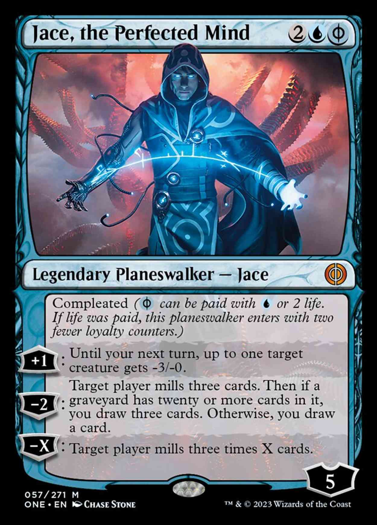 Jace, the Perfected Mind magic card front