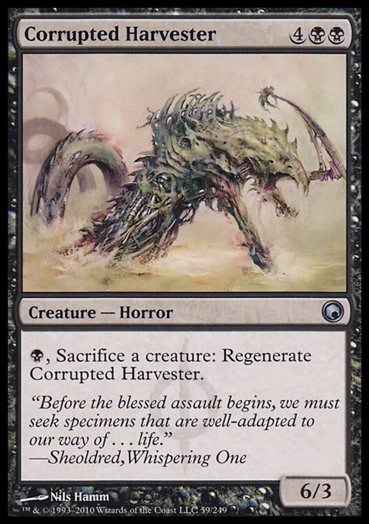 Corrupted Harvester magic card front