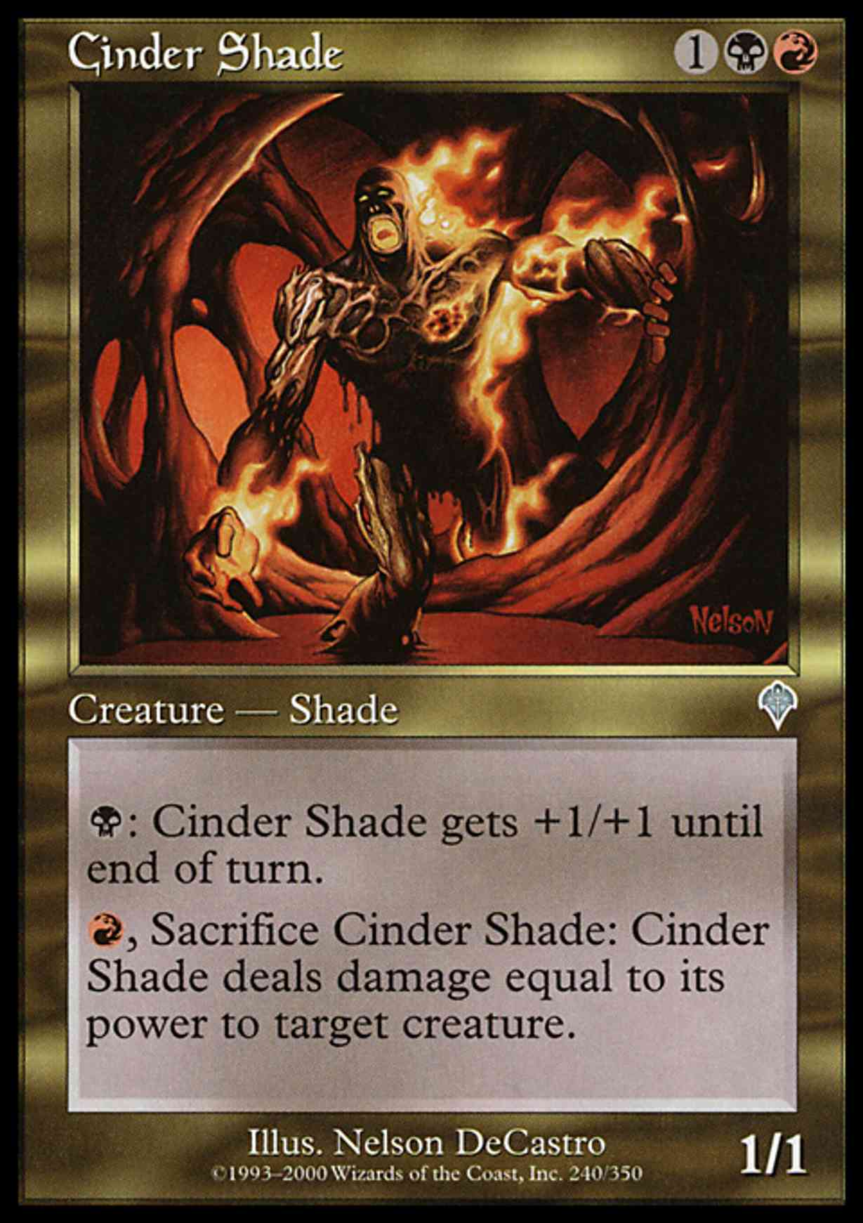 Cinder Shade magic card front