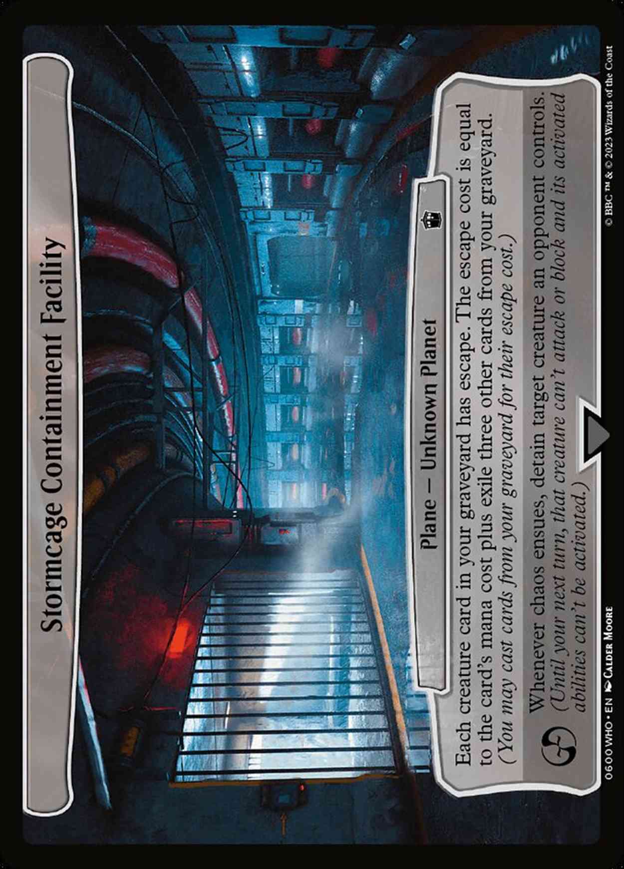 Stormcage Containment Facility magic card front