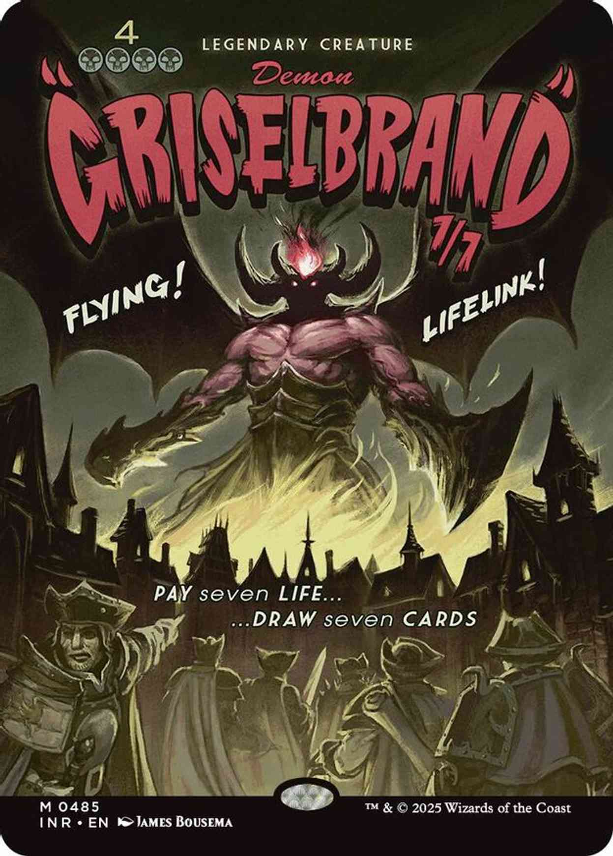 Griselbrand (Showcase) magic card front