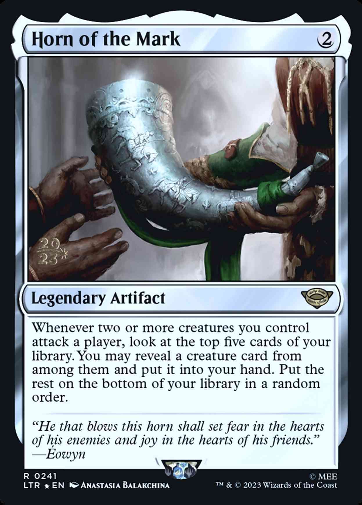 Horn of the Mark magic card front