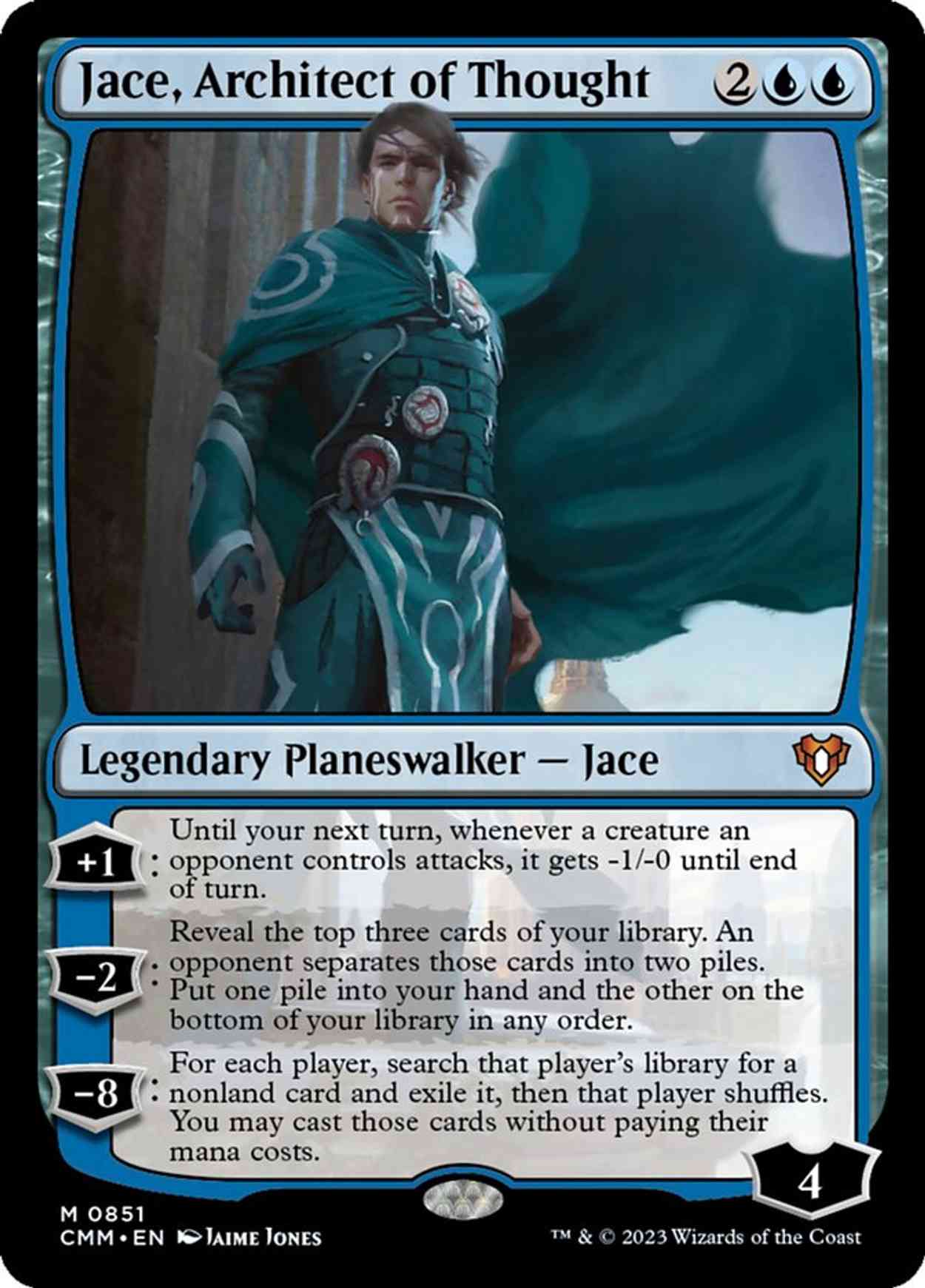 Jace, Architect of Thought magic card front