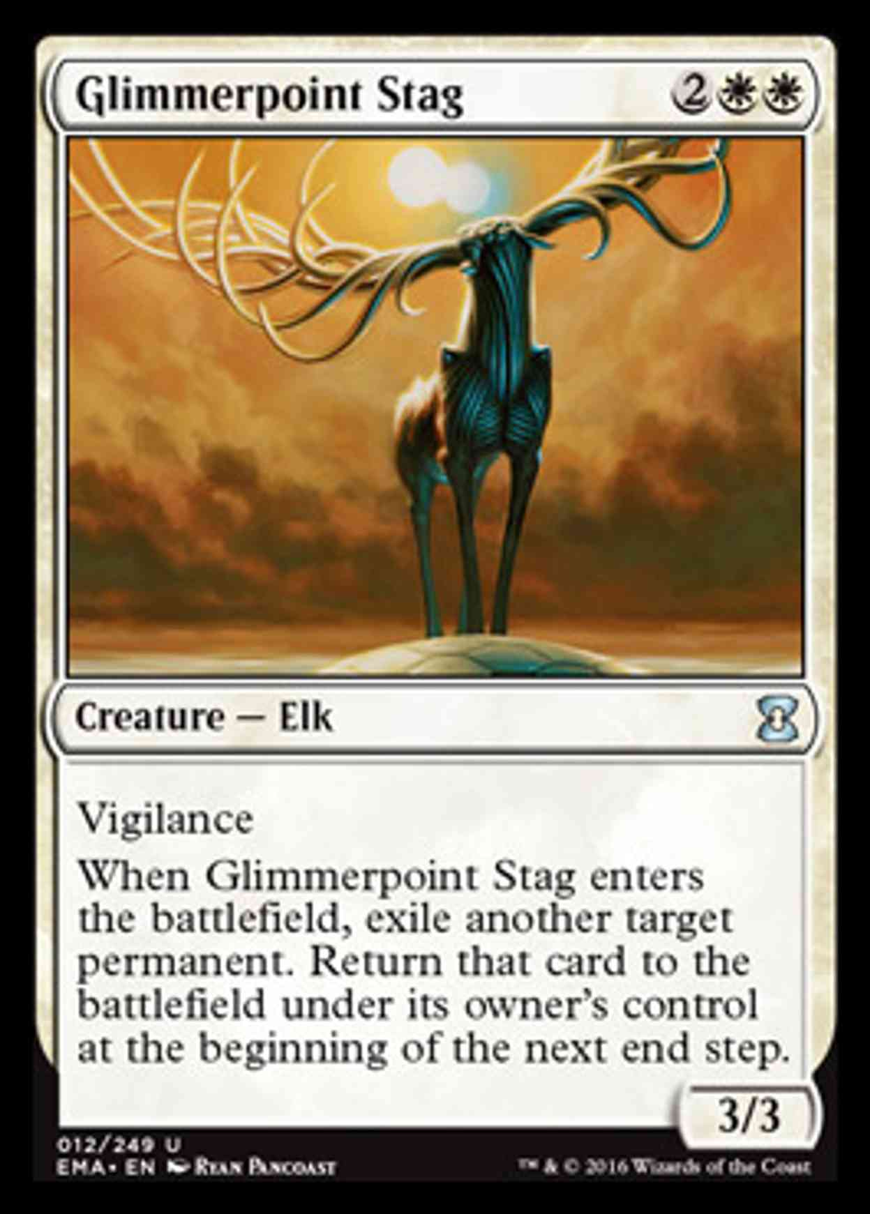 Glimmerpoint Stag magic card front