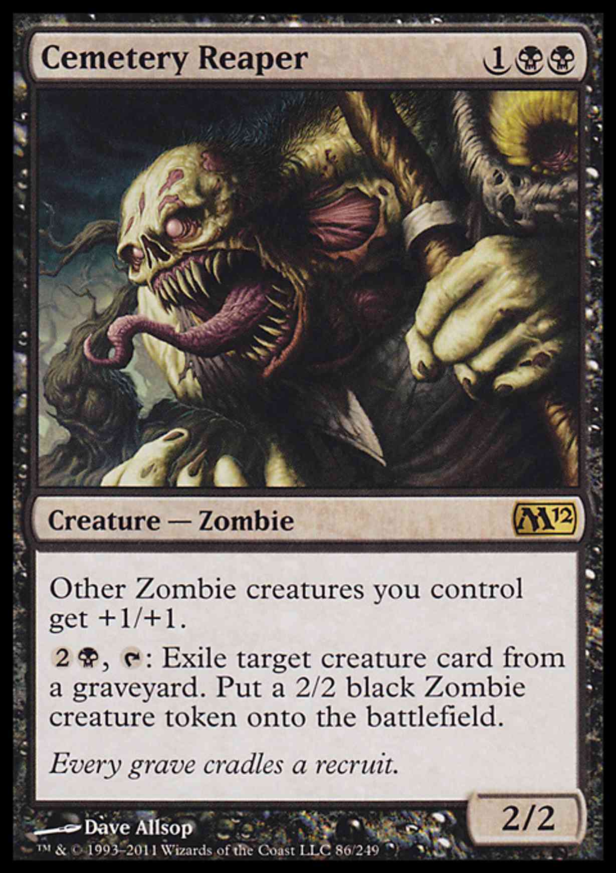 Cemetery Reaper magic card front