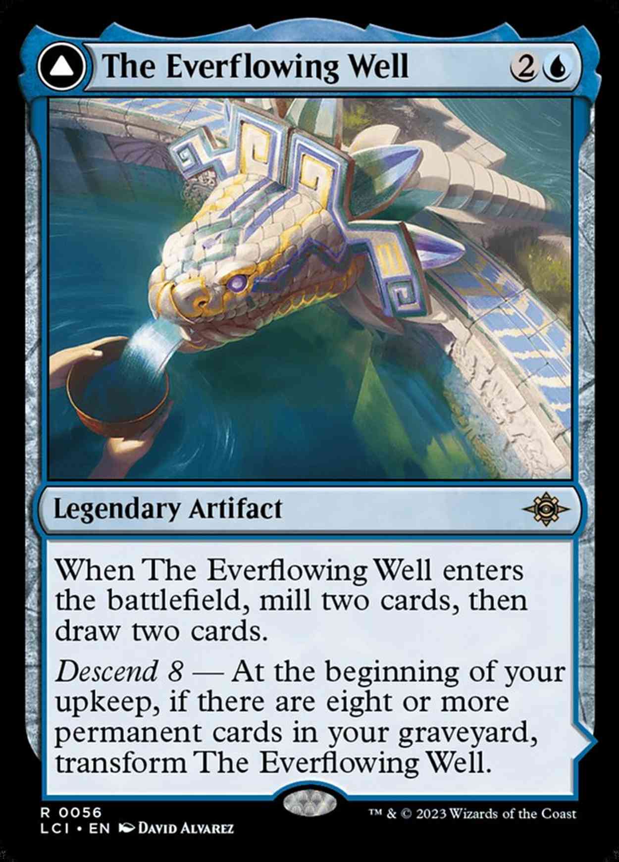 The Everflowing Well magic card front