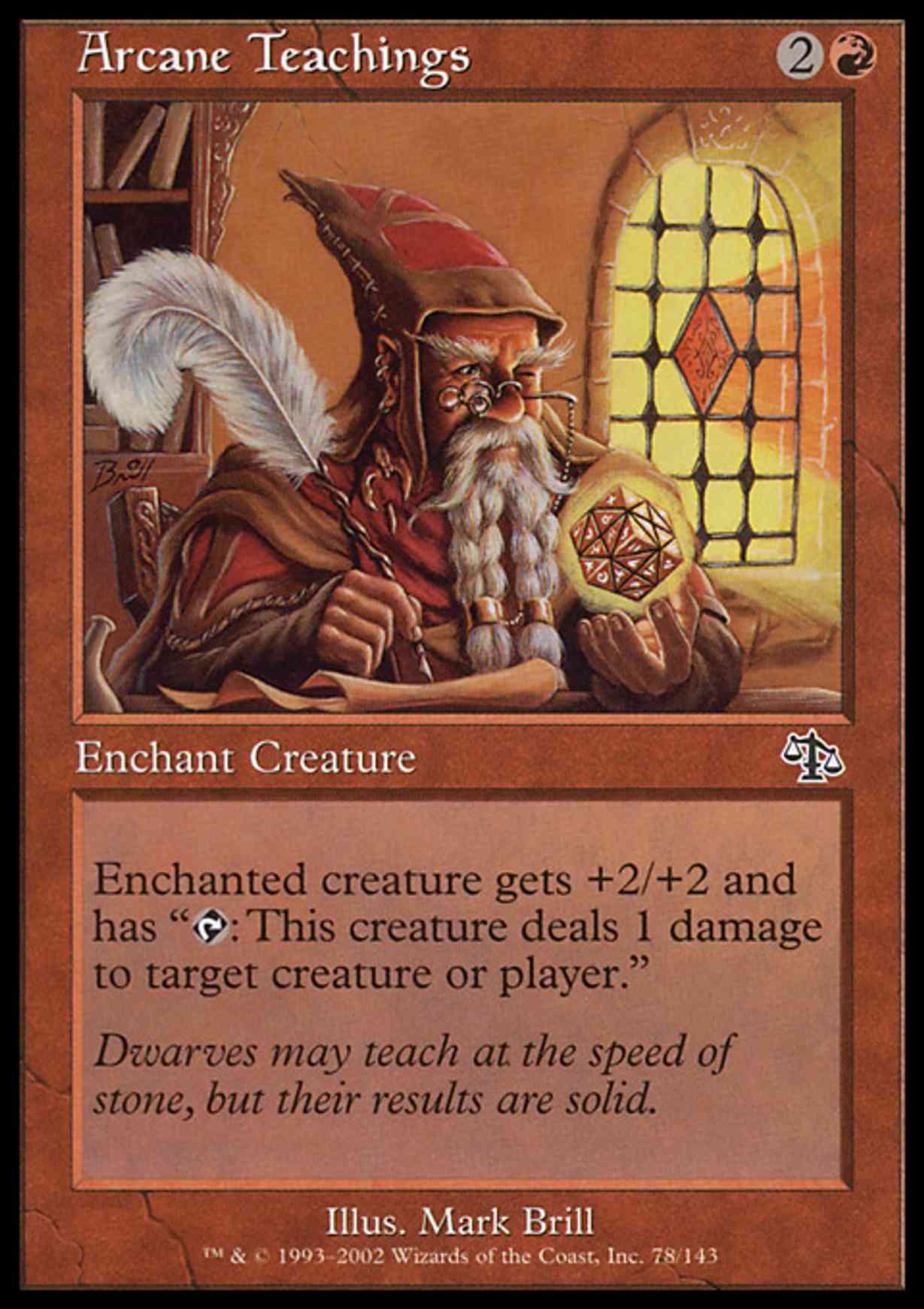 Arcane Teachings magic card front