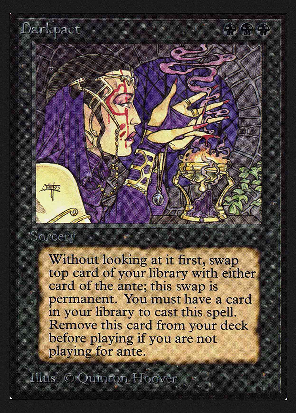 Darkpact (IE) magic card front