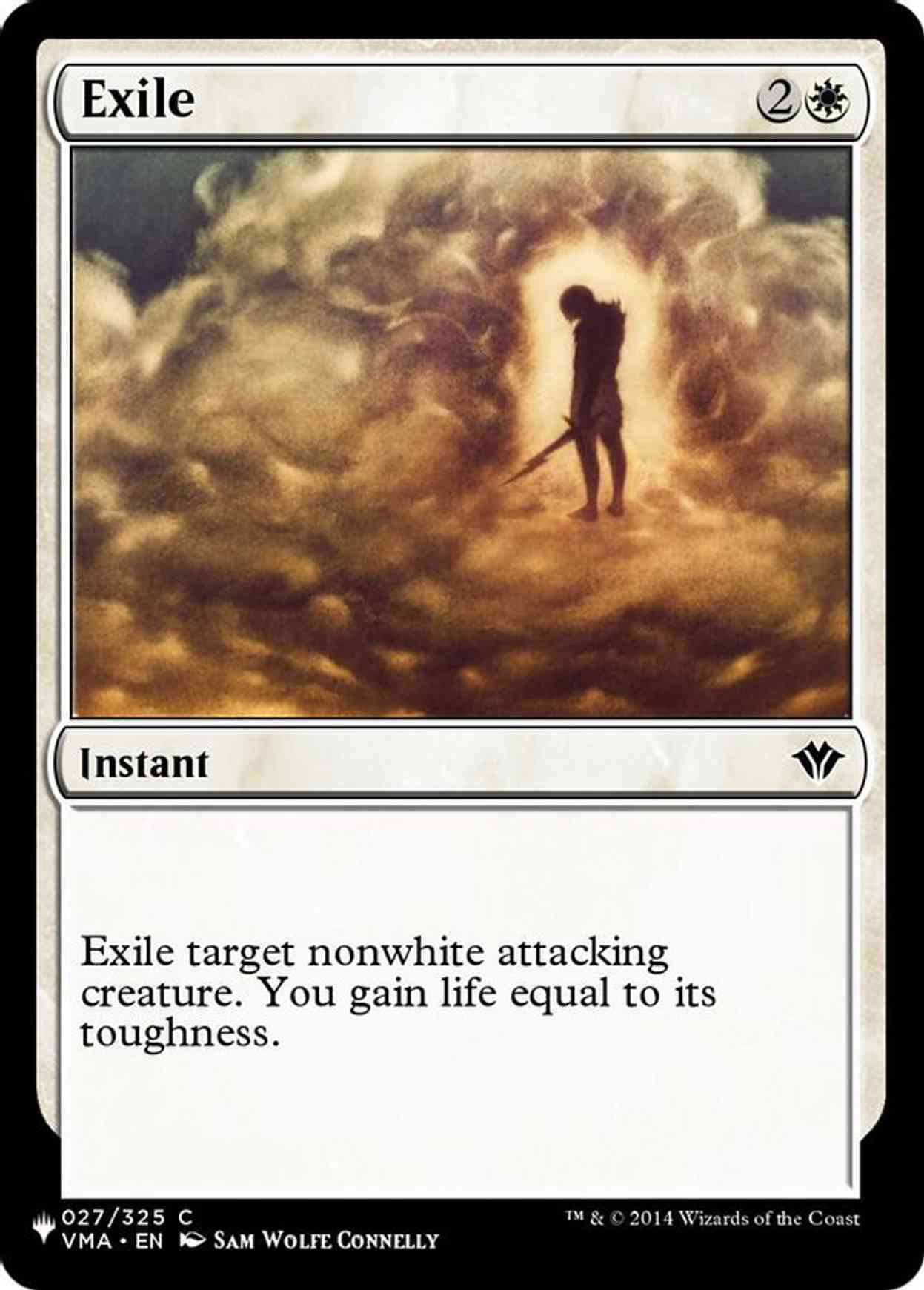 Exile magic card front