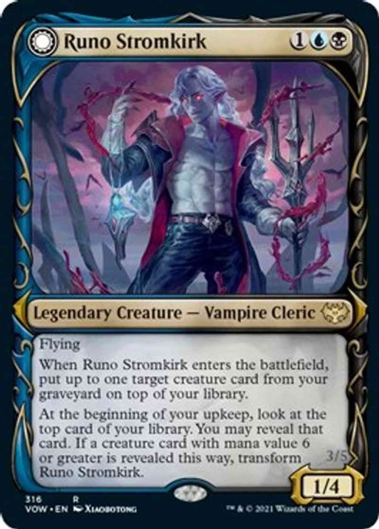 Runo Stromkirk (Showcase) (316) magic card front