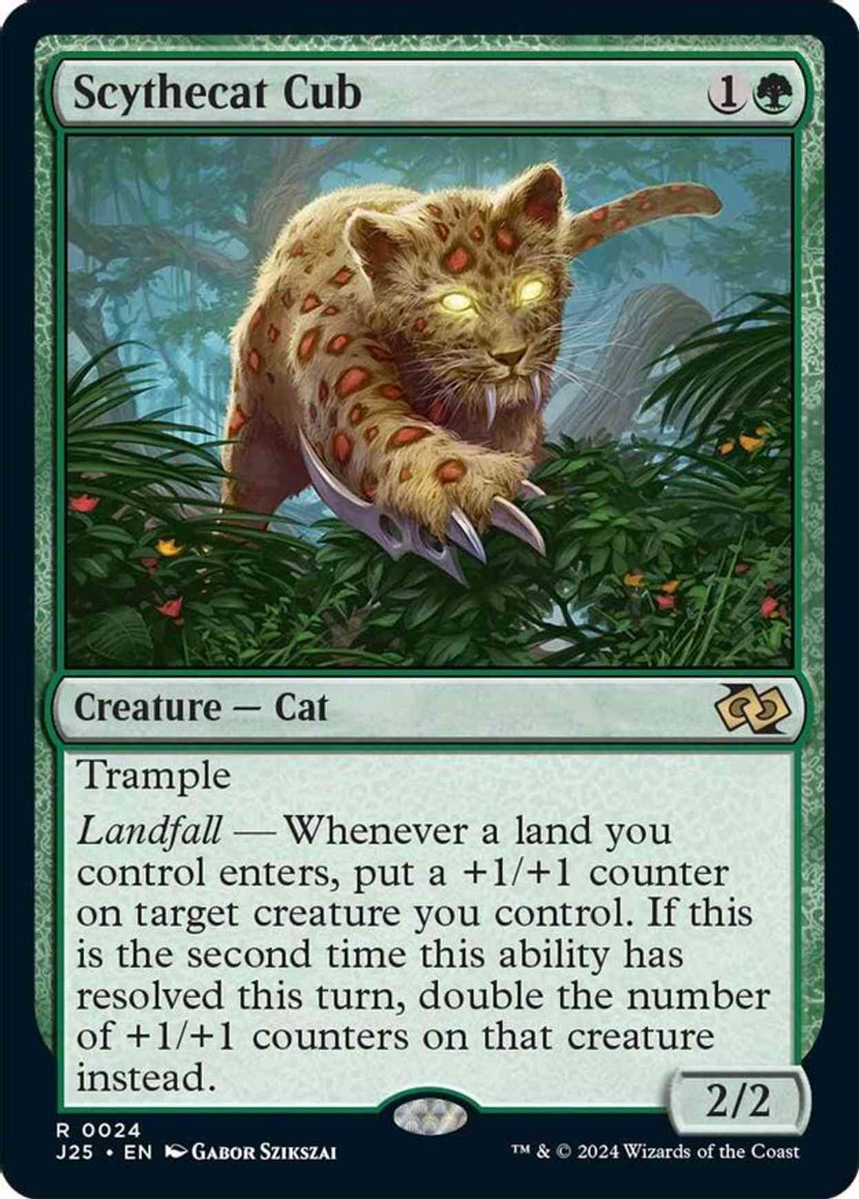 Scythecat Cub magic card front