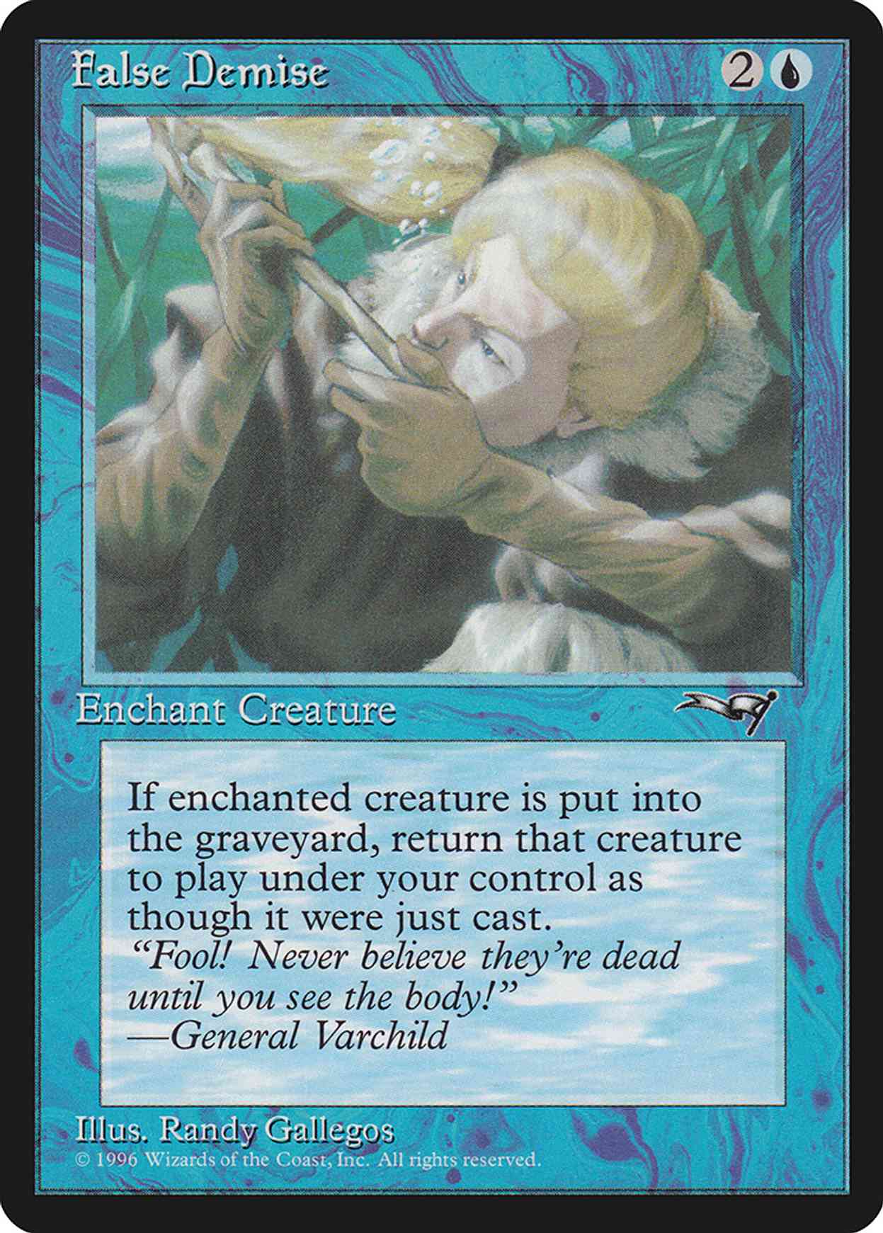 False Demise (Underwater) magic card front