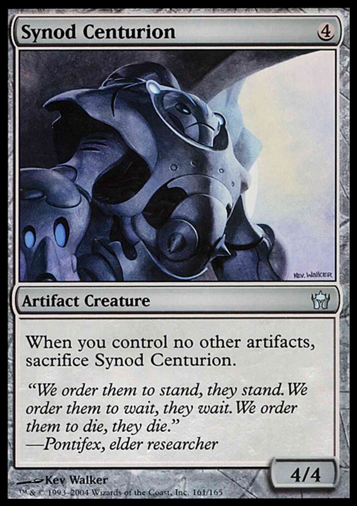 Synod Centurion magic card front