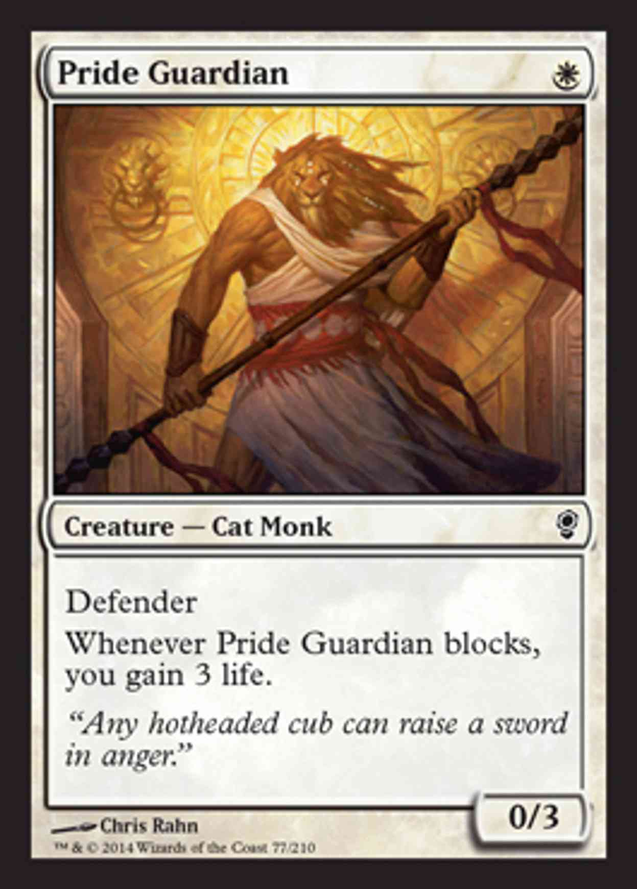 Pride Guardian magic card front
